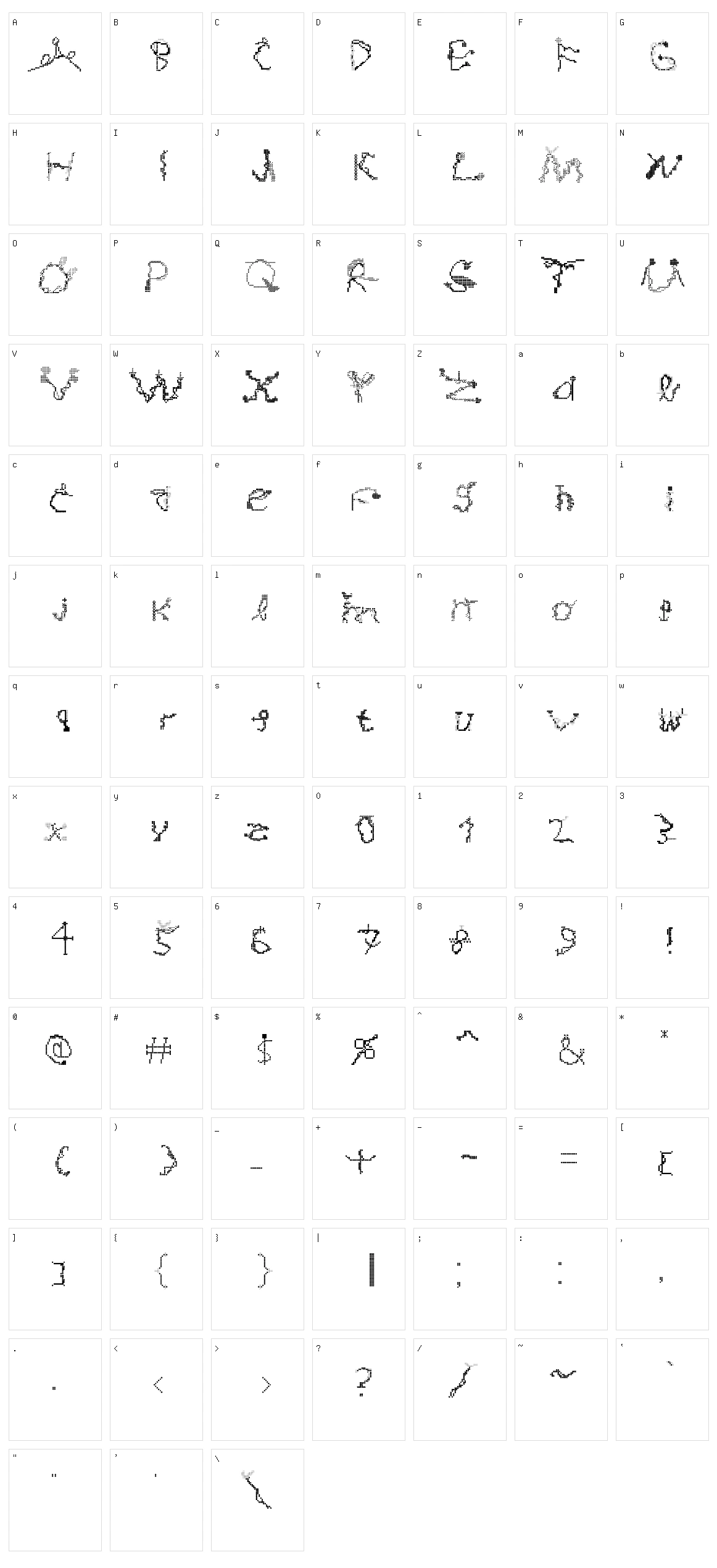 Magicial Game Character Set