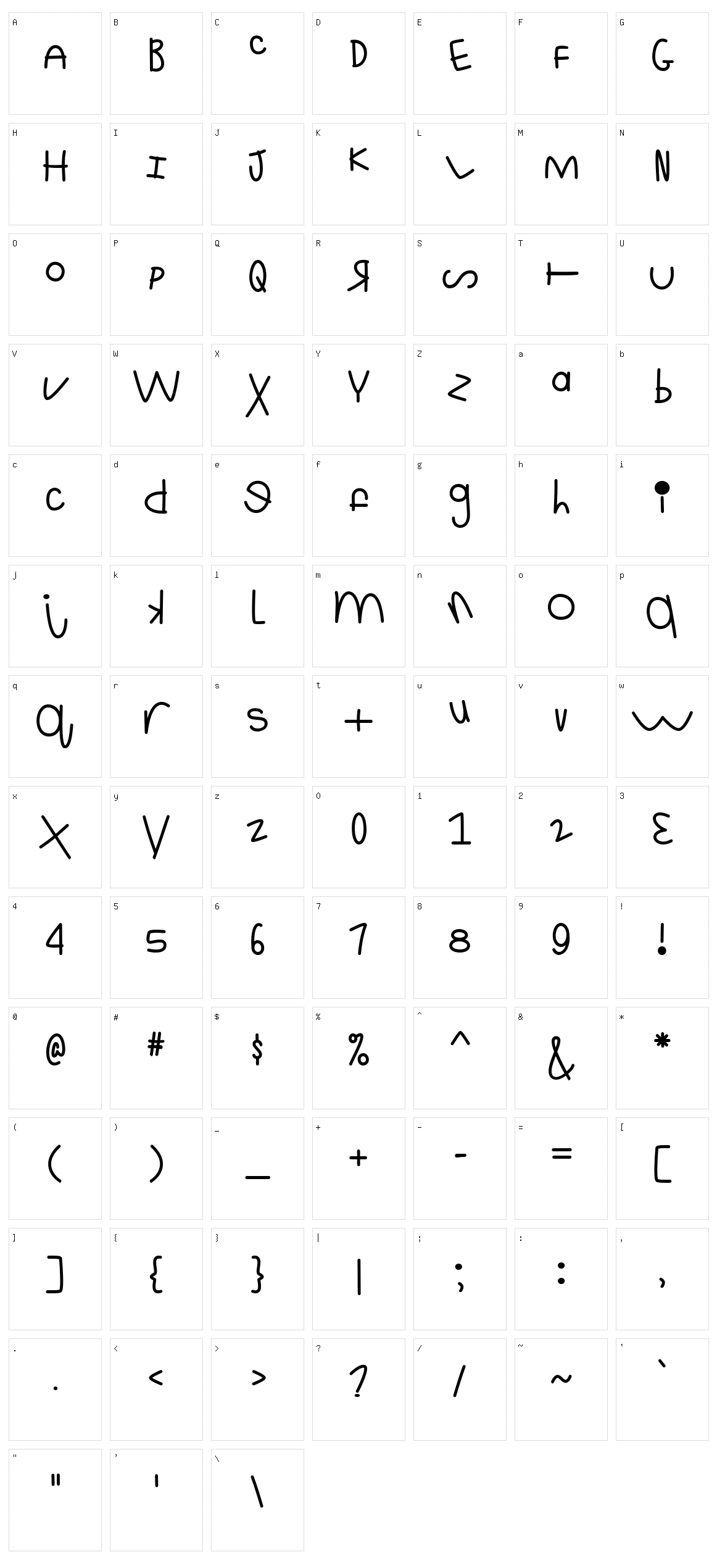 Mf This Is Ridiculous Character Set