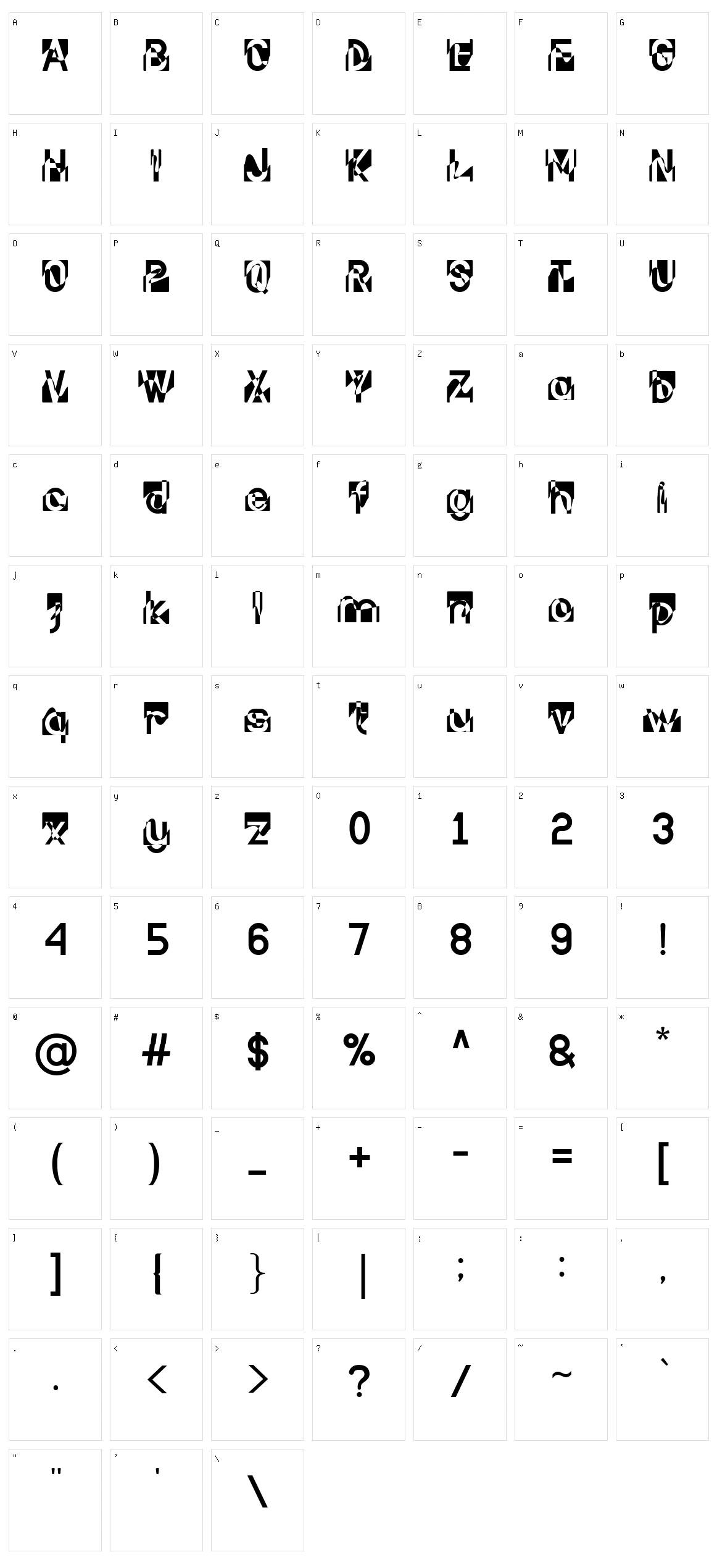 On the Other Side Character Set