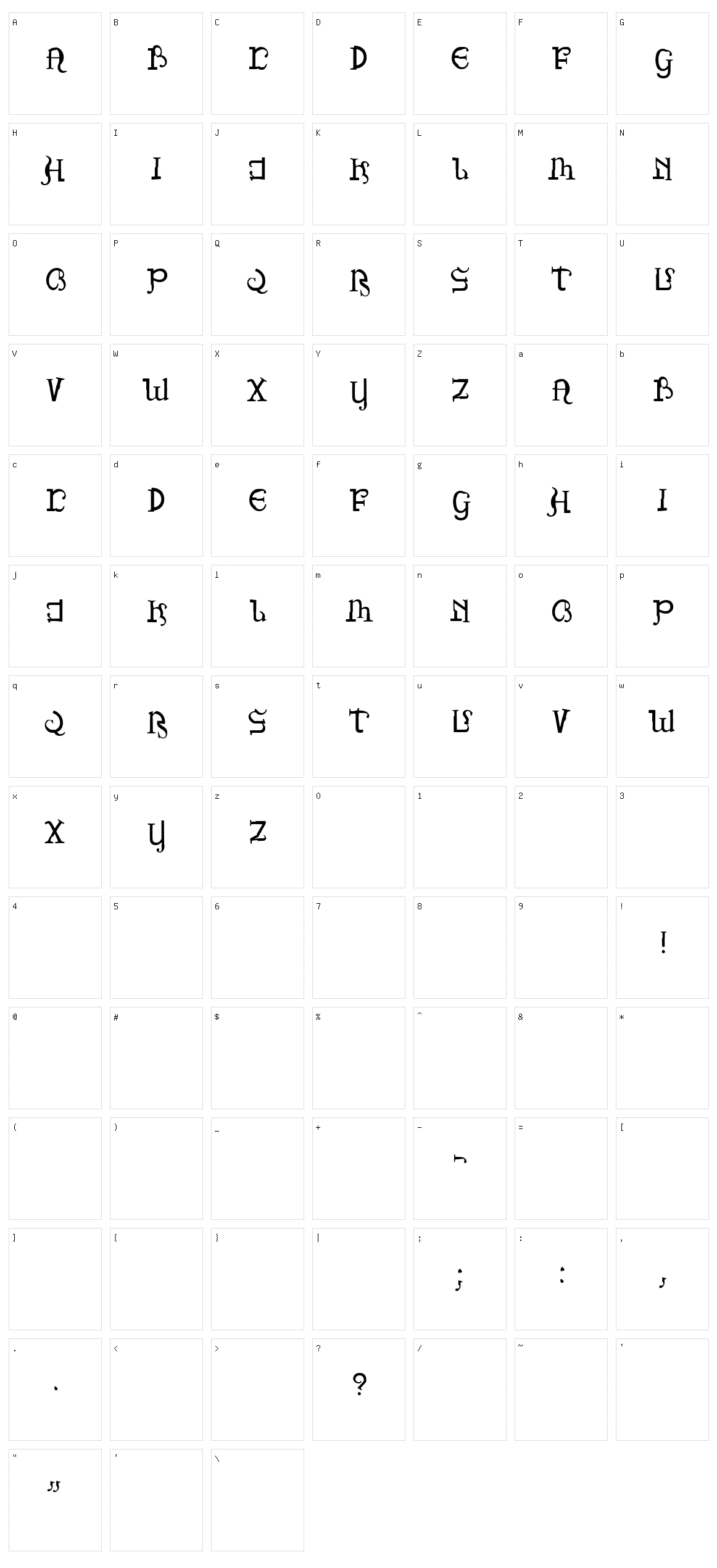 Pirates Character Set