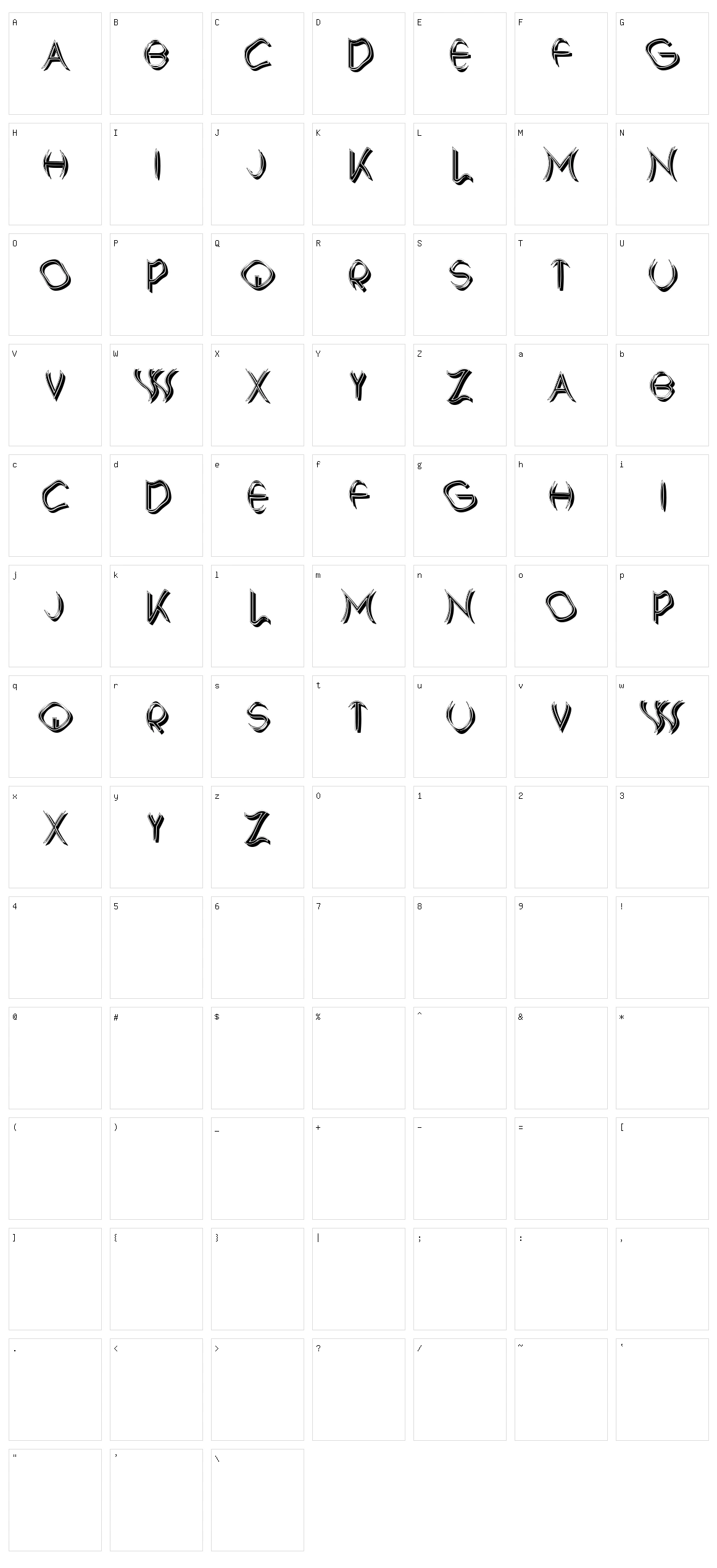 Protagonist Character Set