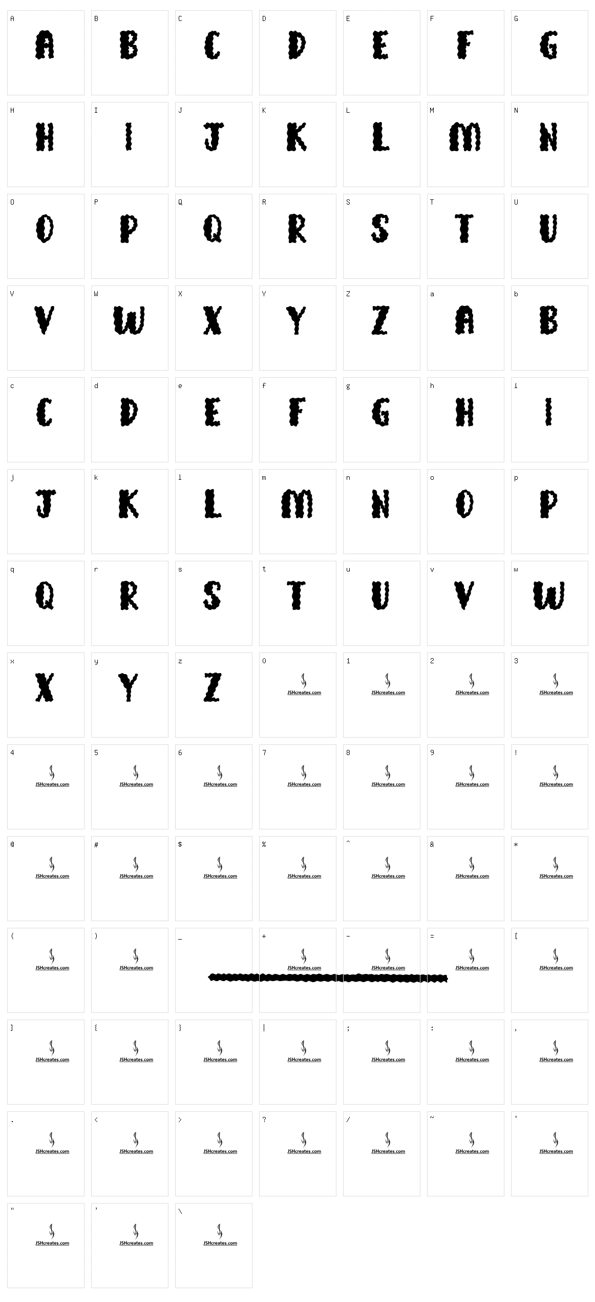 School Books Character Set