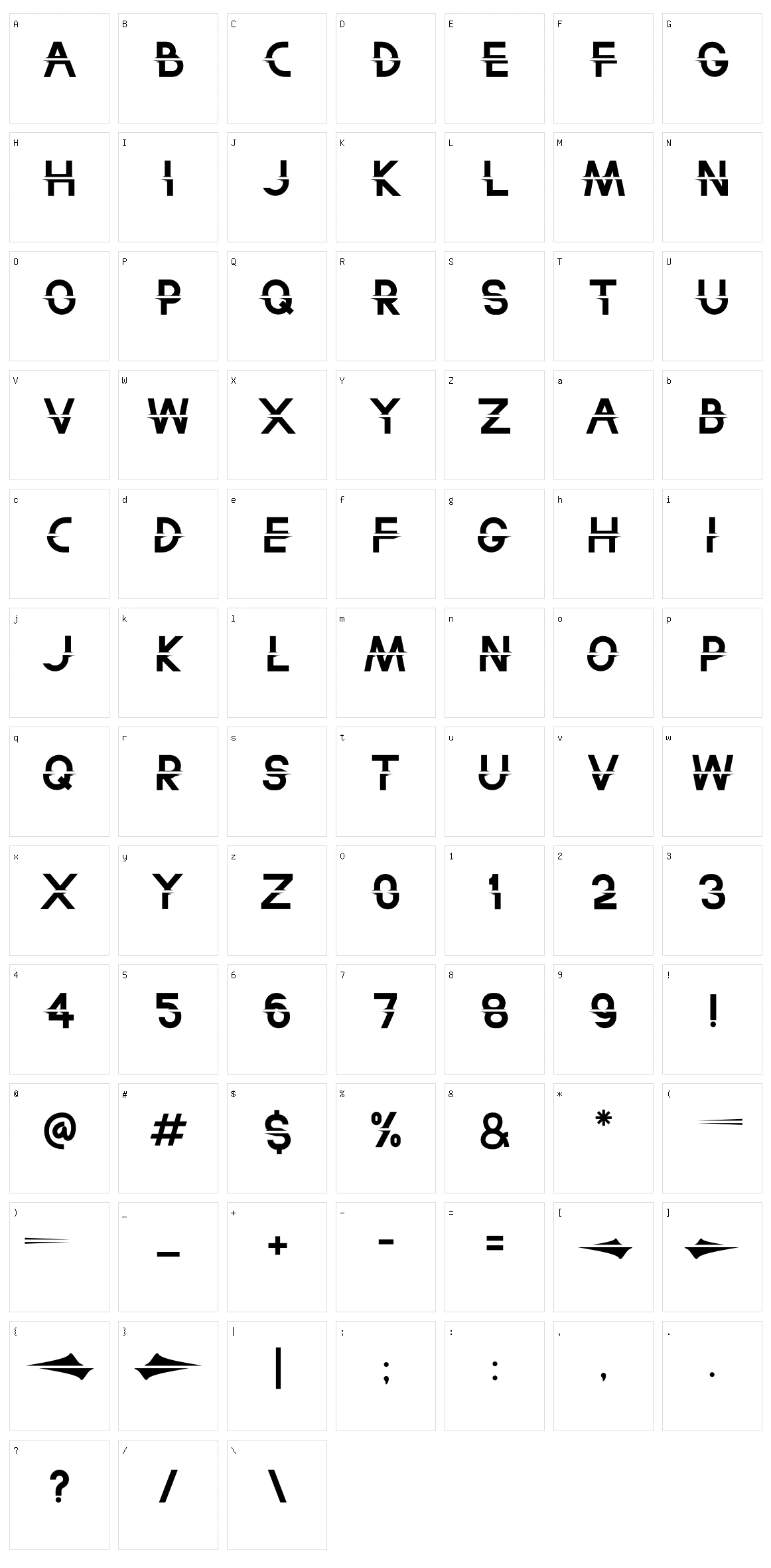 Split On Character Set