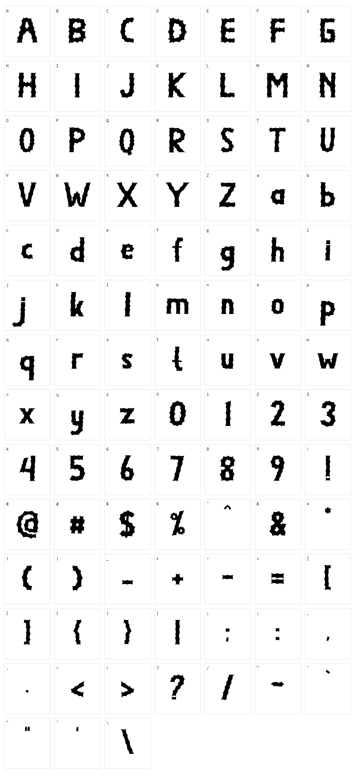 Witch Pumpkin Character Set