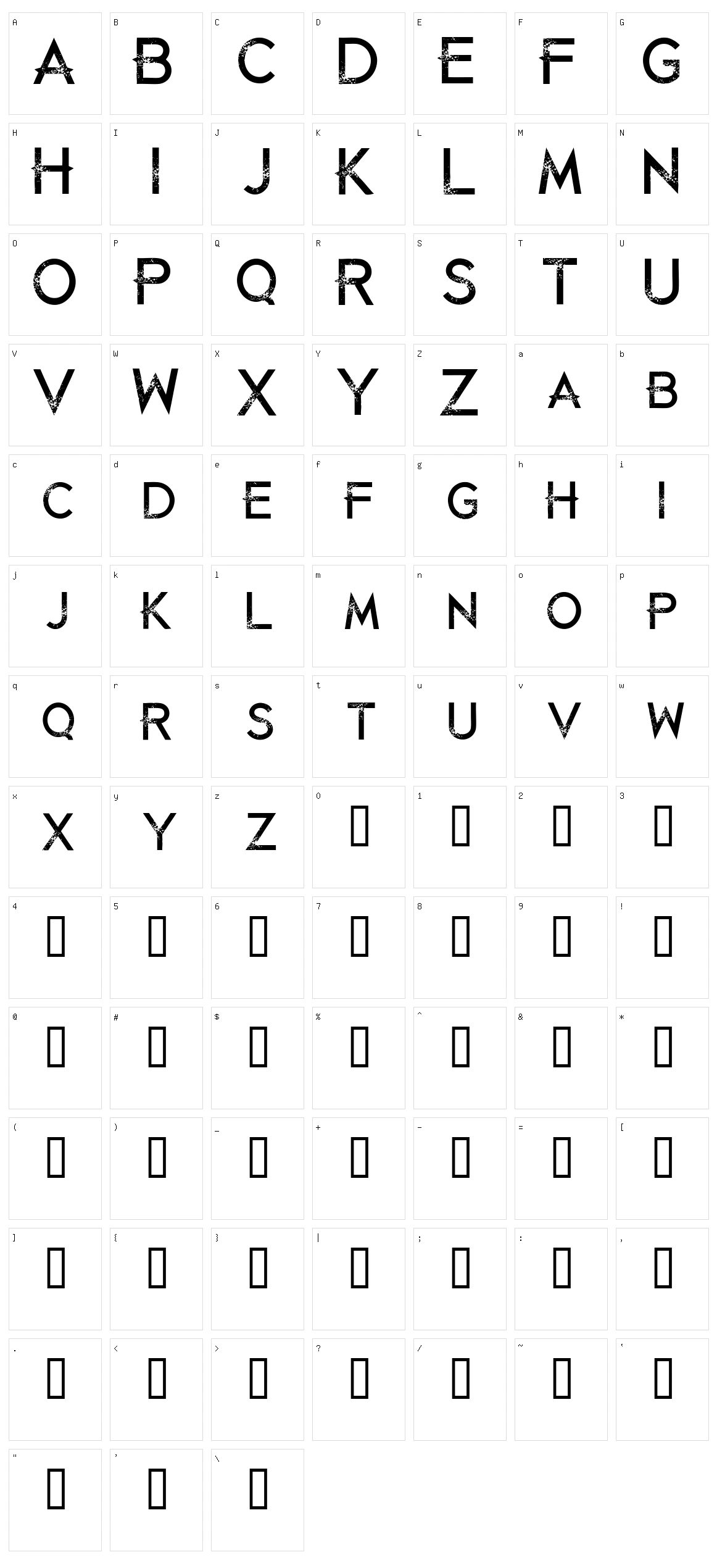 Die Already Character Set
