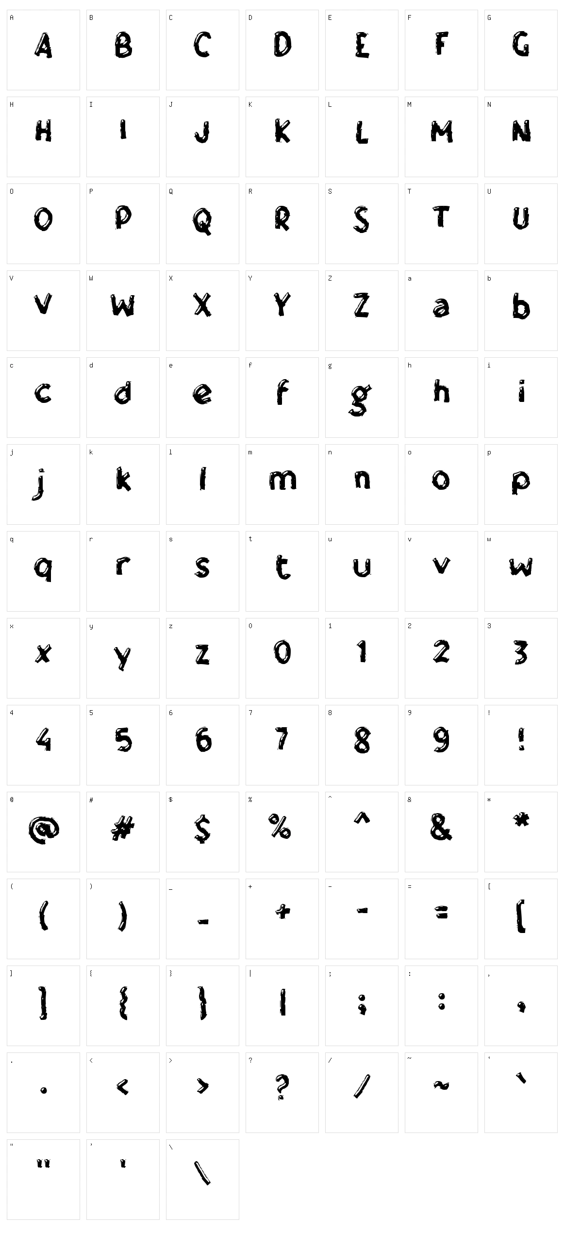 e Eross Character Set