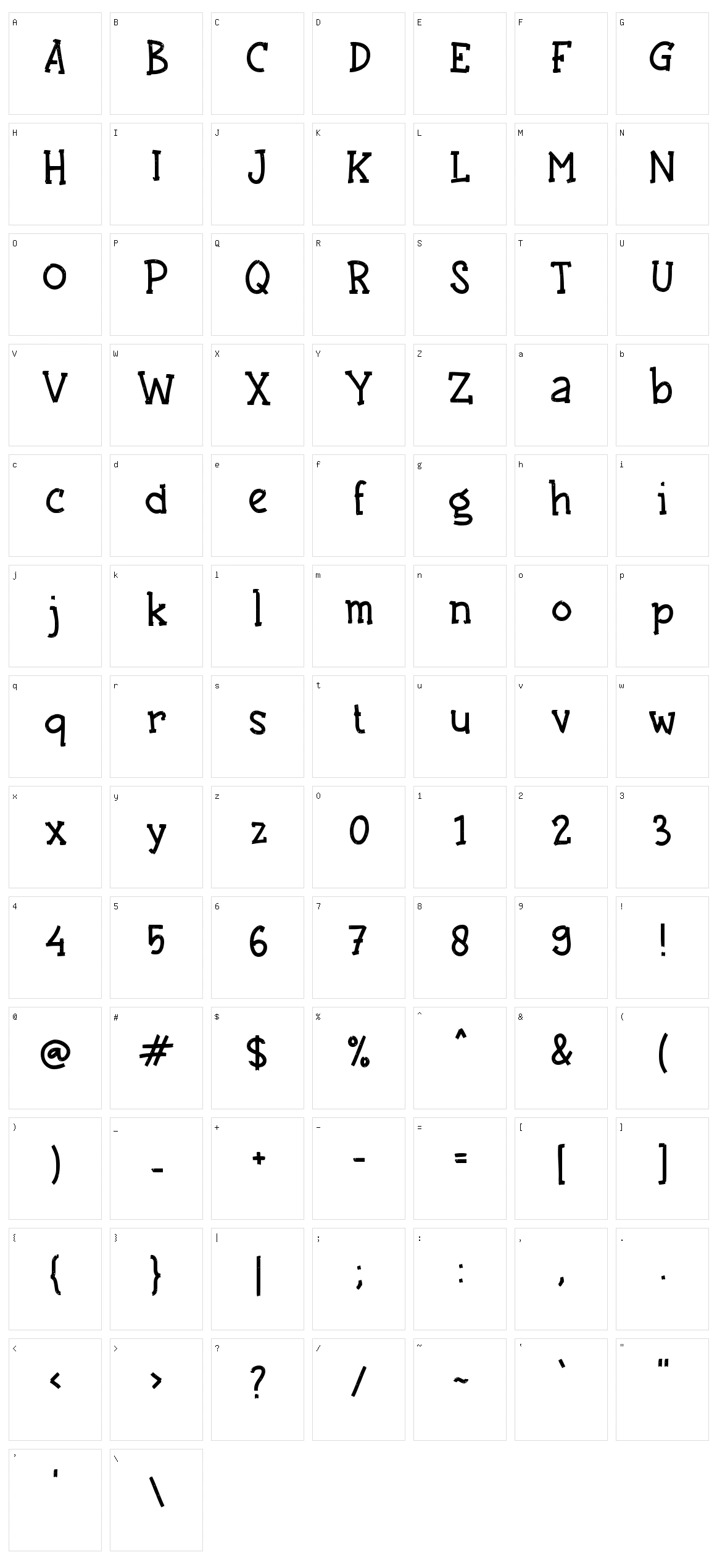 e Esensi Hukum Character Set