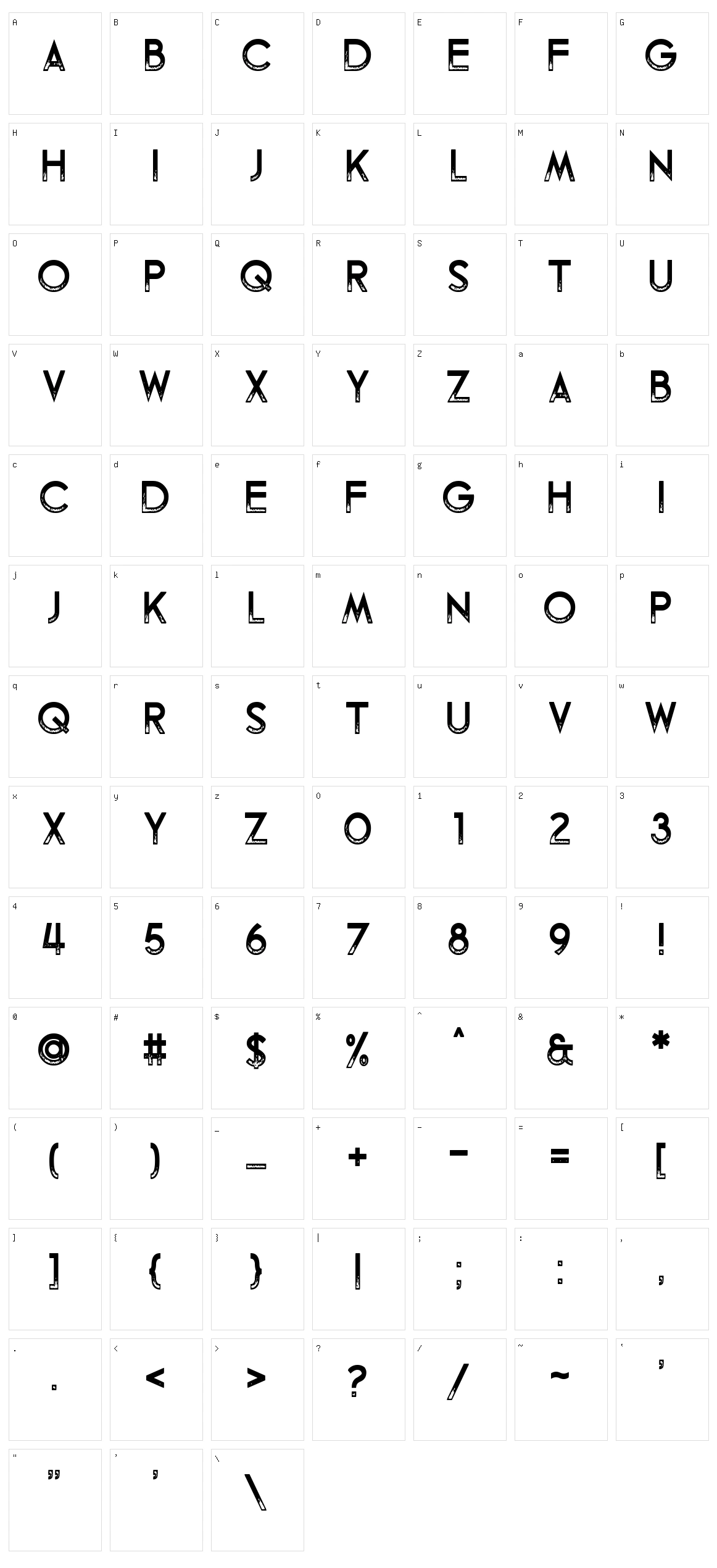 Fandomonium Character Set