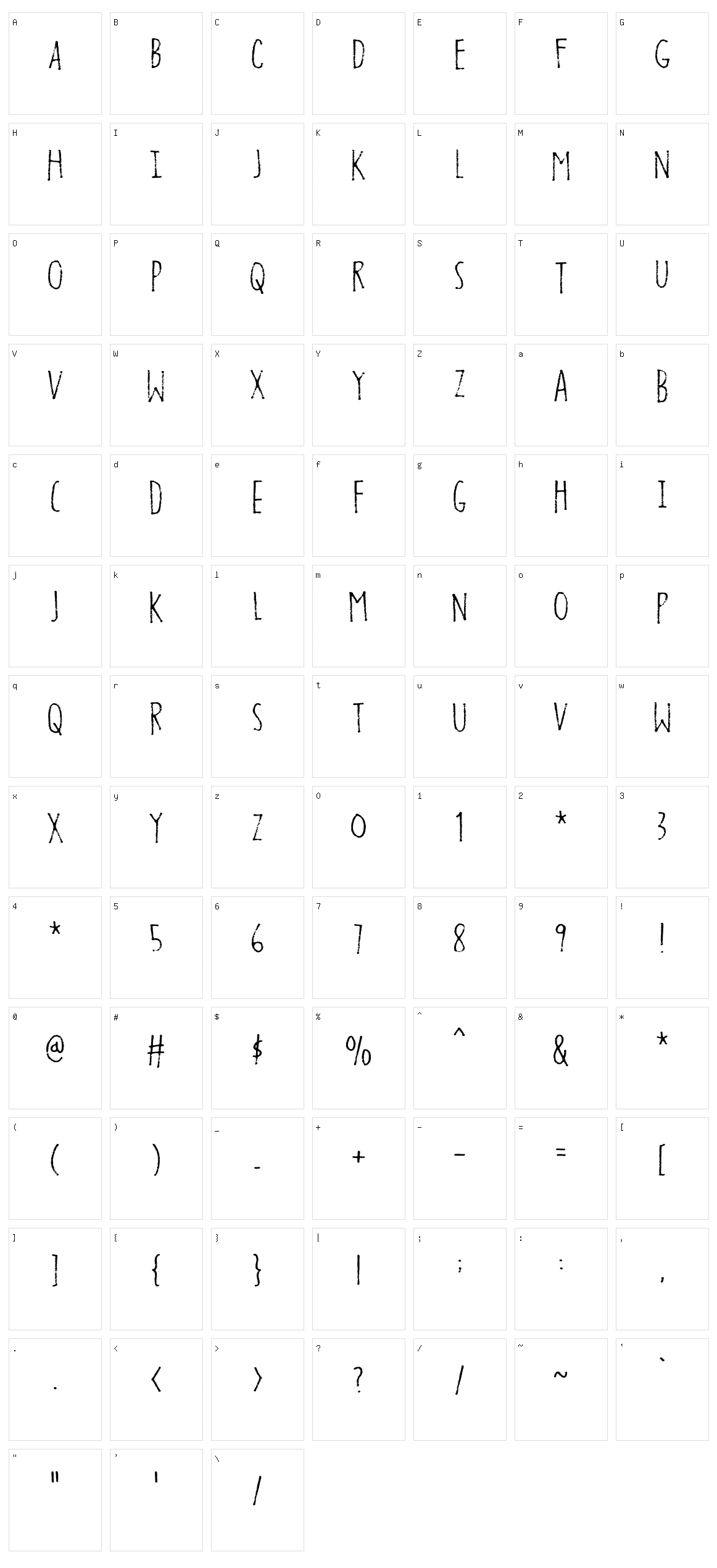 Foolish People Character Set