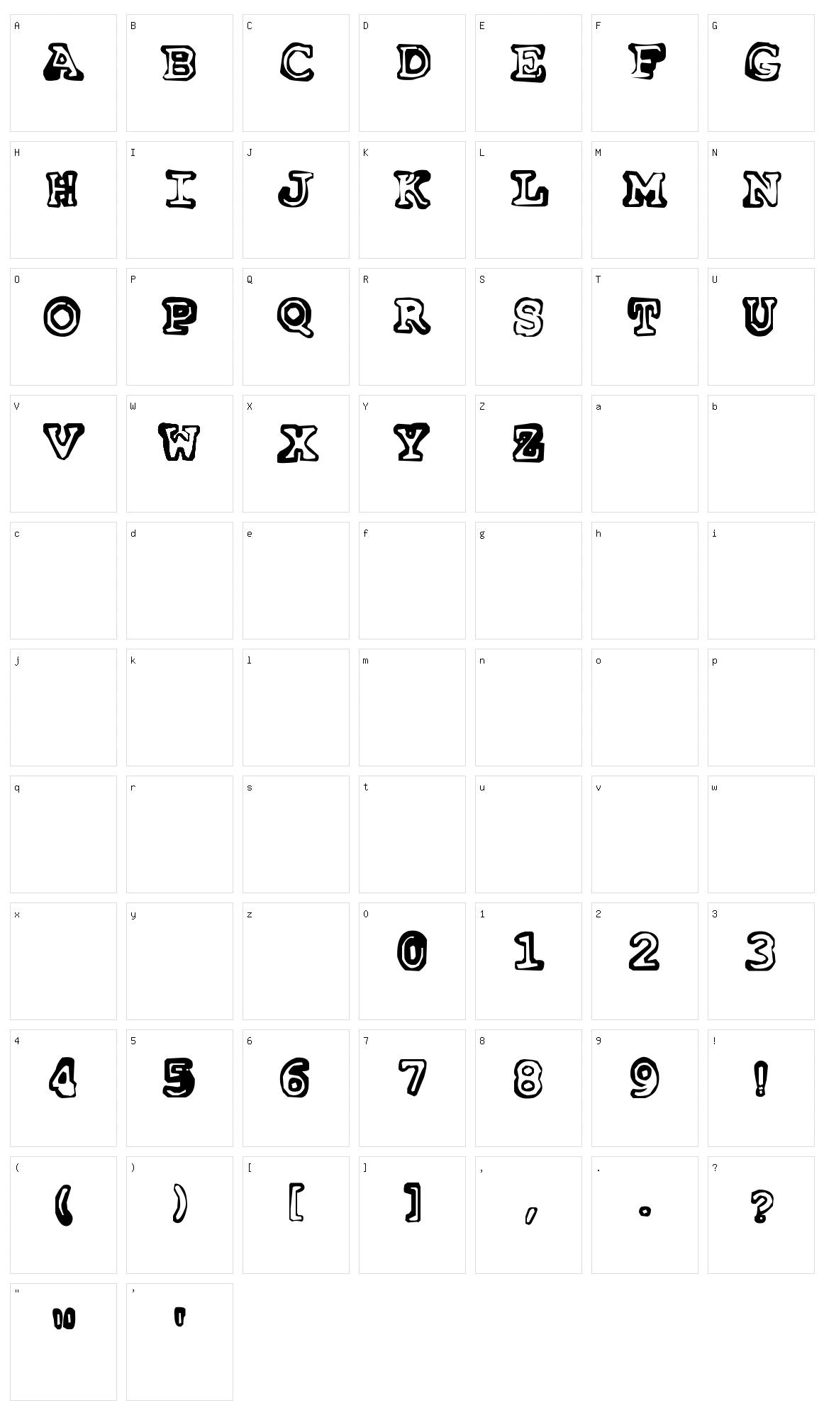 Insomnia Character Set
