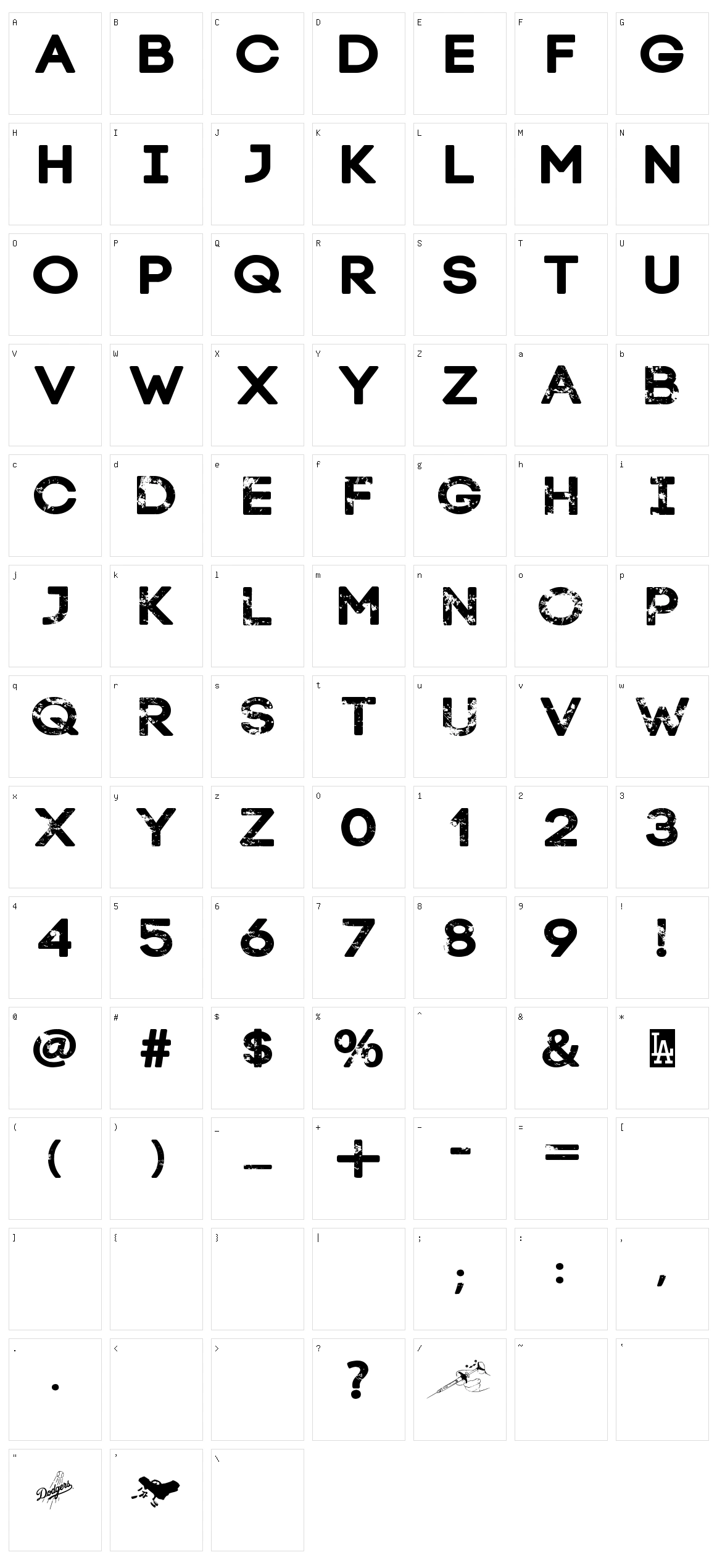 LA Street Kids Character Set