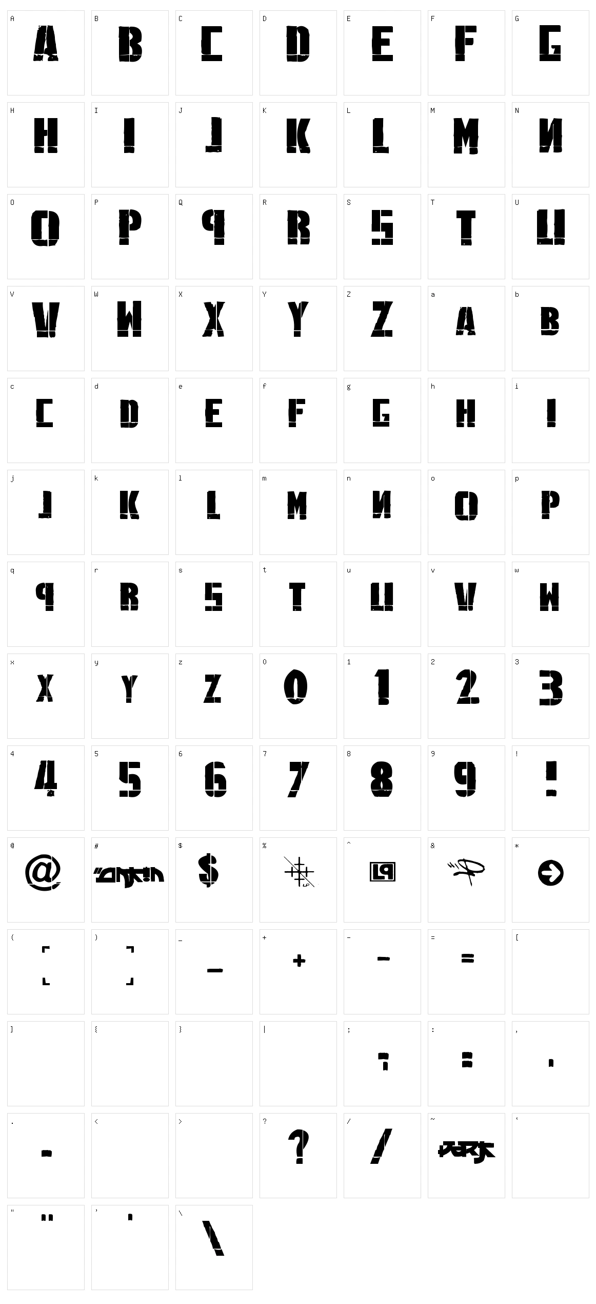 Linkin Park Character Set