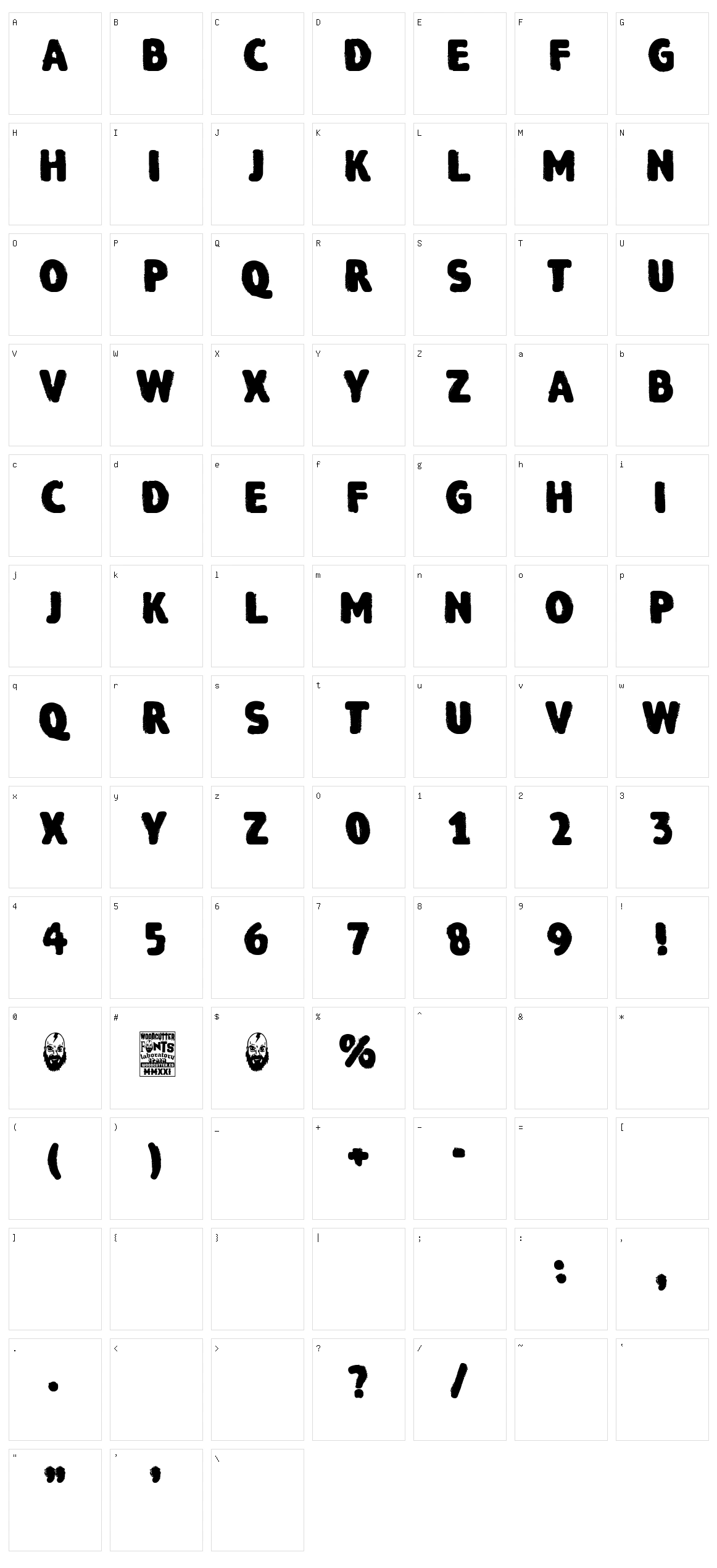 National Chaos Character Set