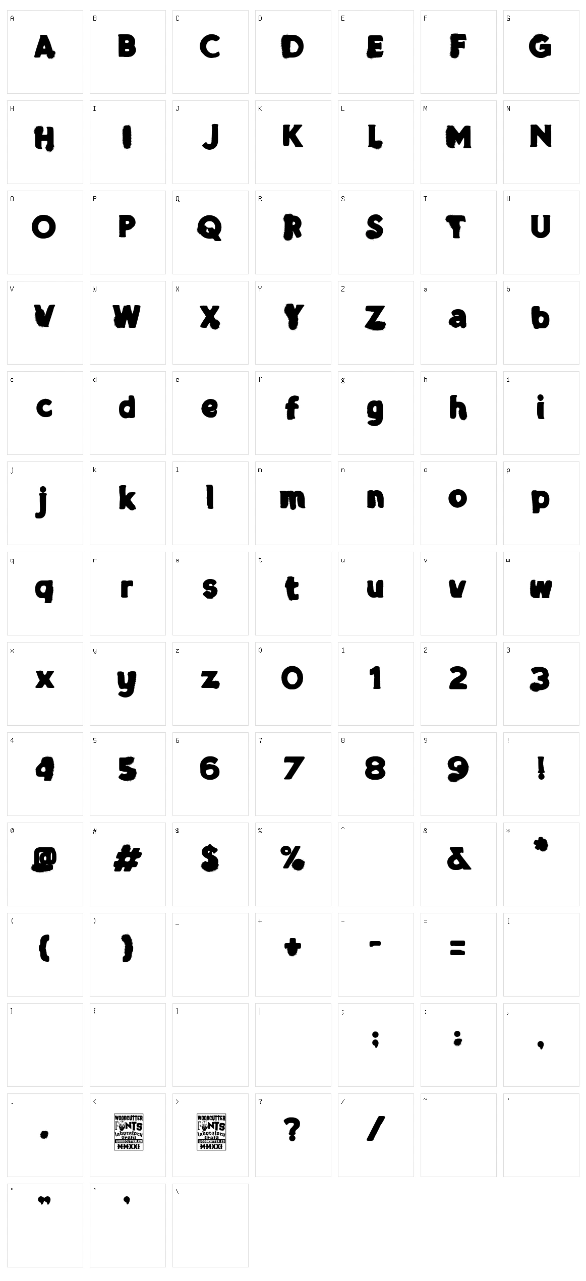 National Spain Character Set
