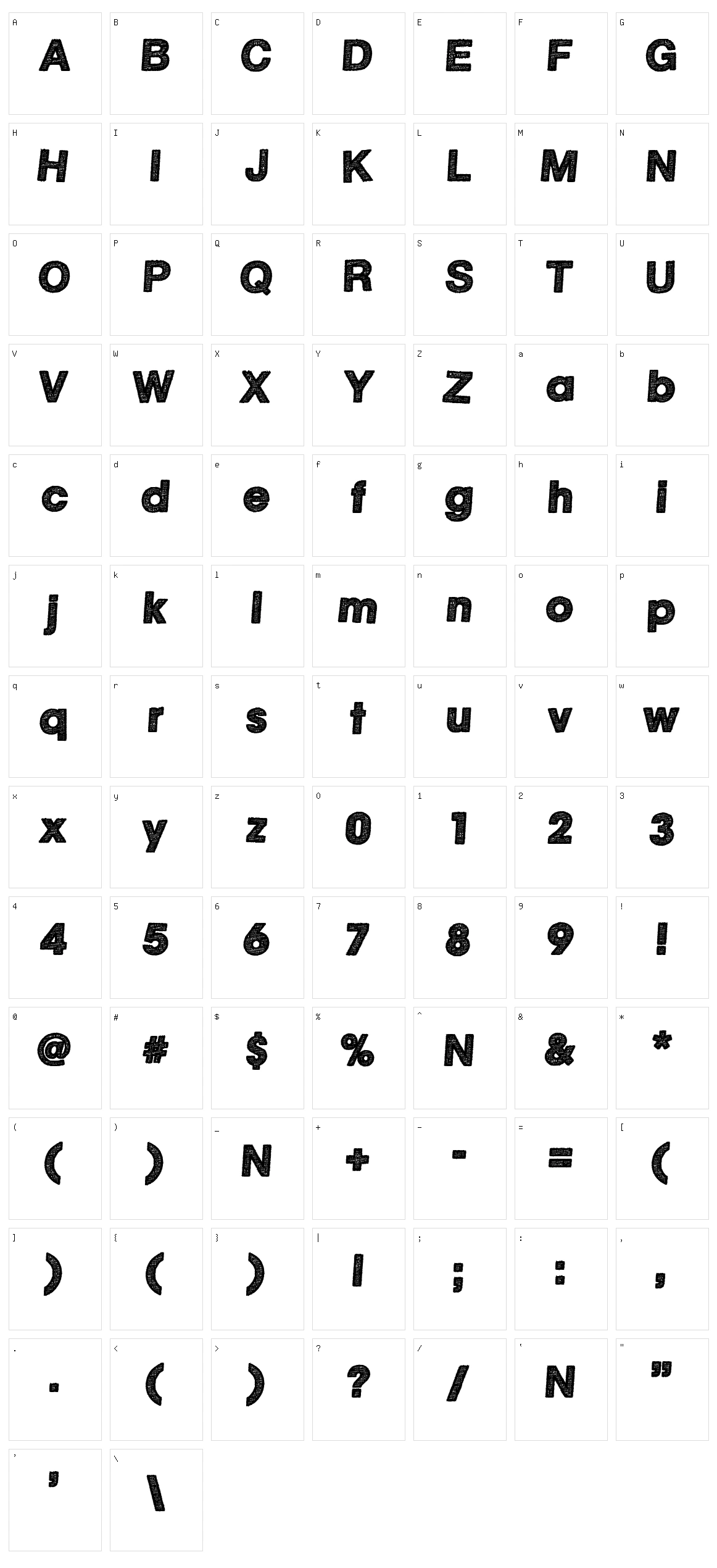 Positive Reinforcement Character Set