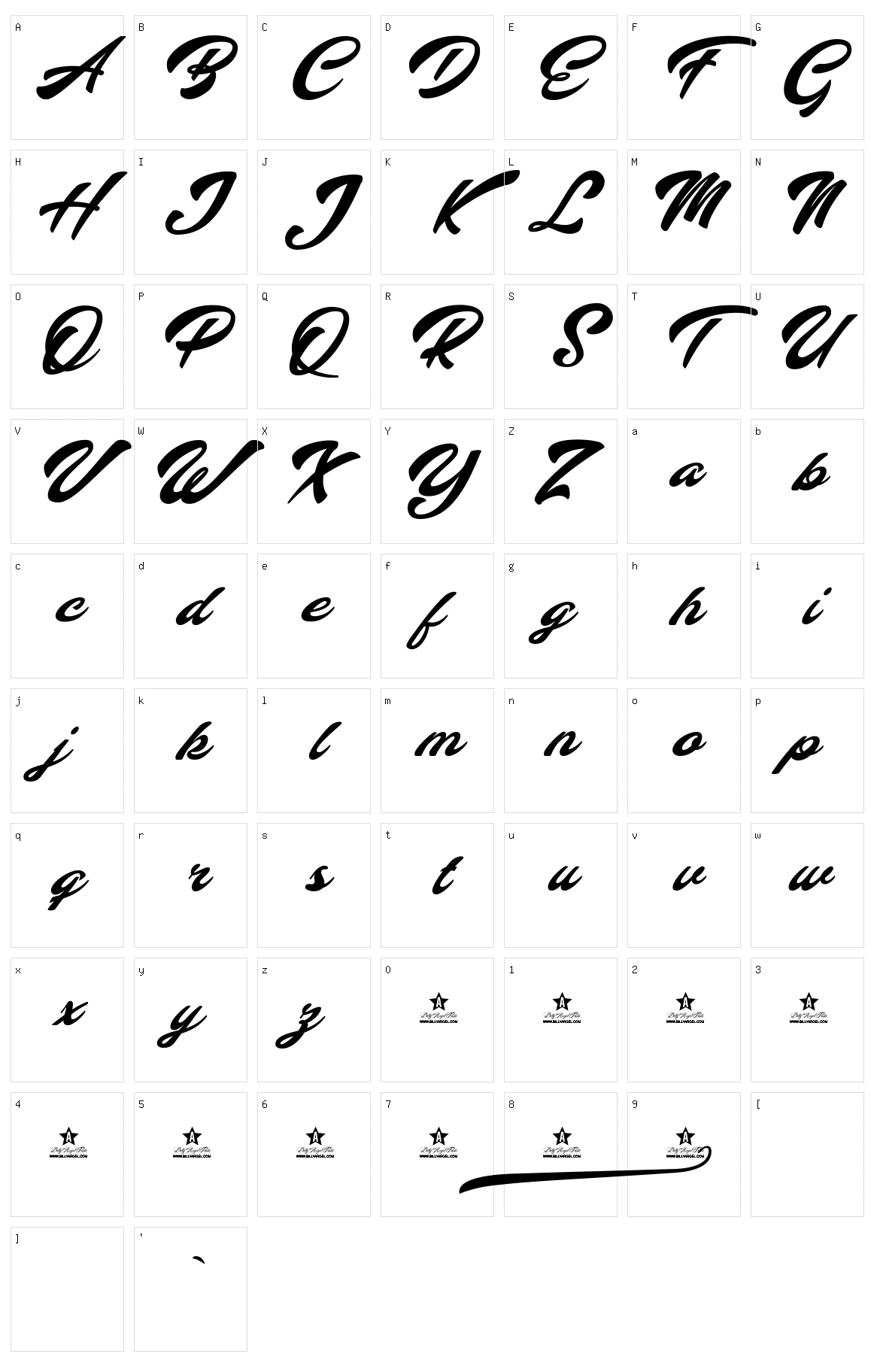 Altavista Character Set