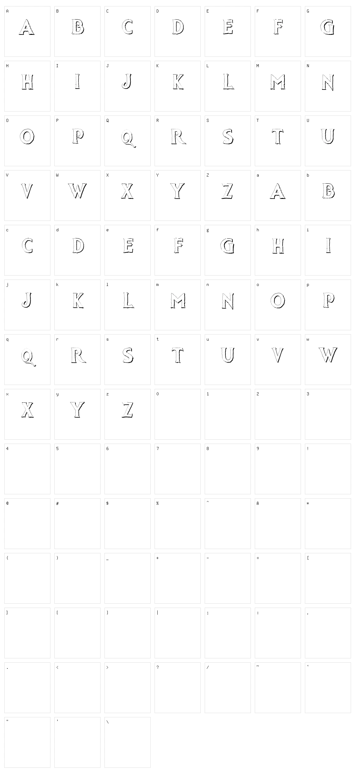 Qatar Character Set