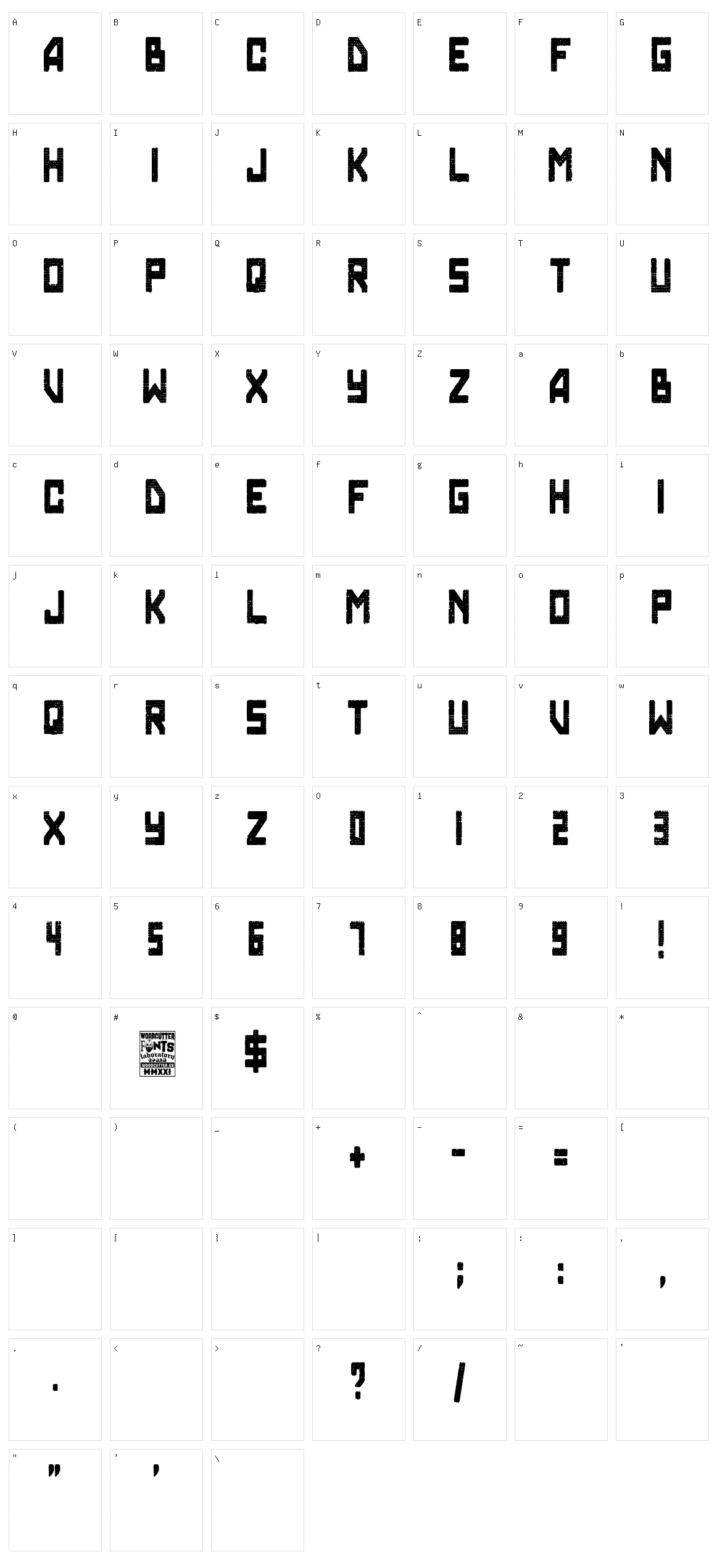 Skynet College Character Set