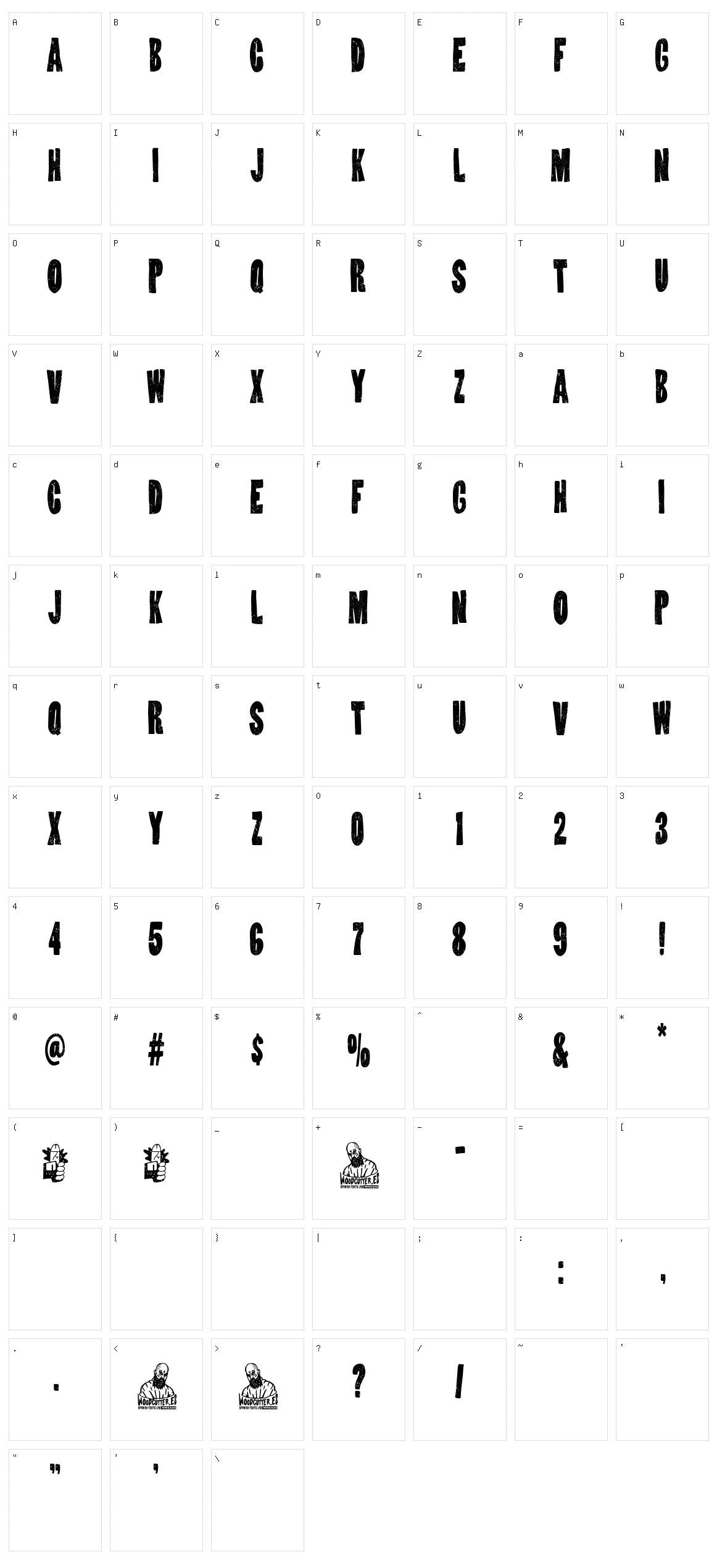 Virus Socialista Character Set