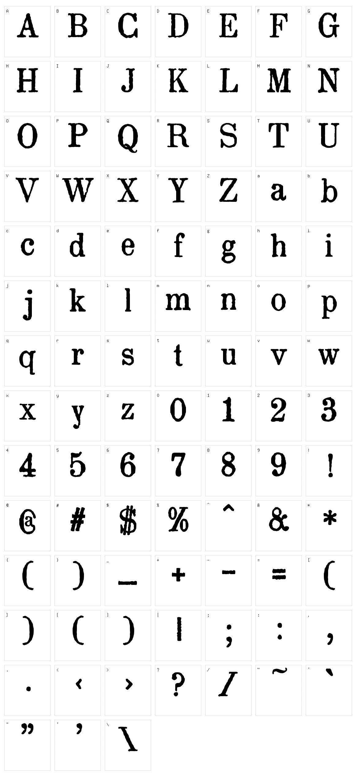 zai Drukarnia Akademii Krakowskiej 1674 Character Set