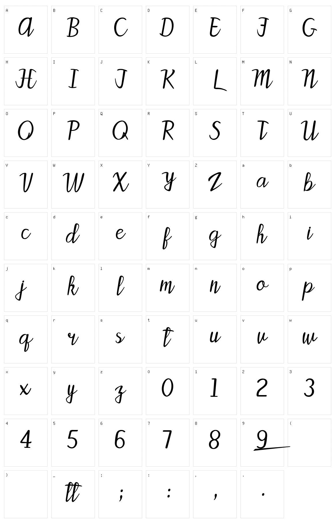 Patty LaBelle Character Set