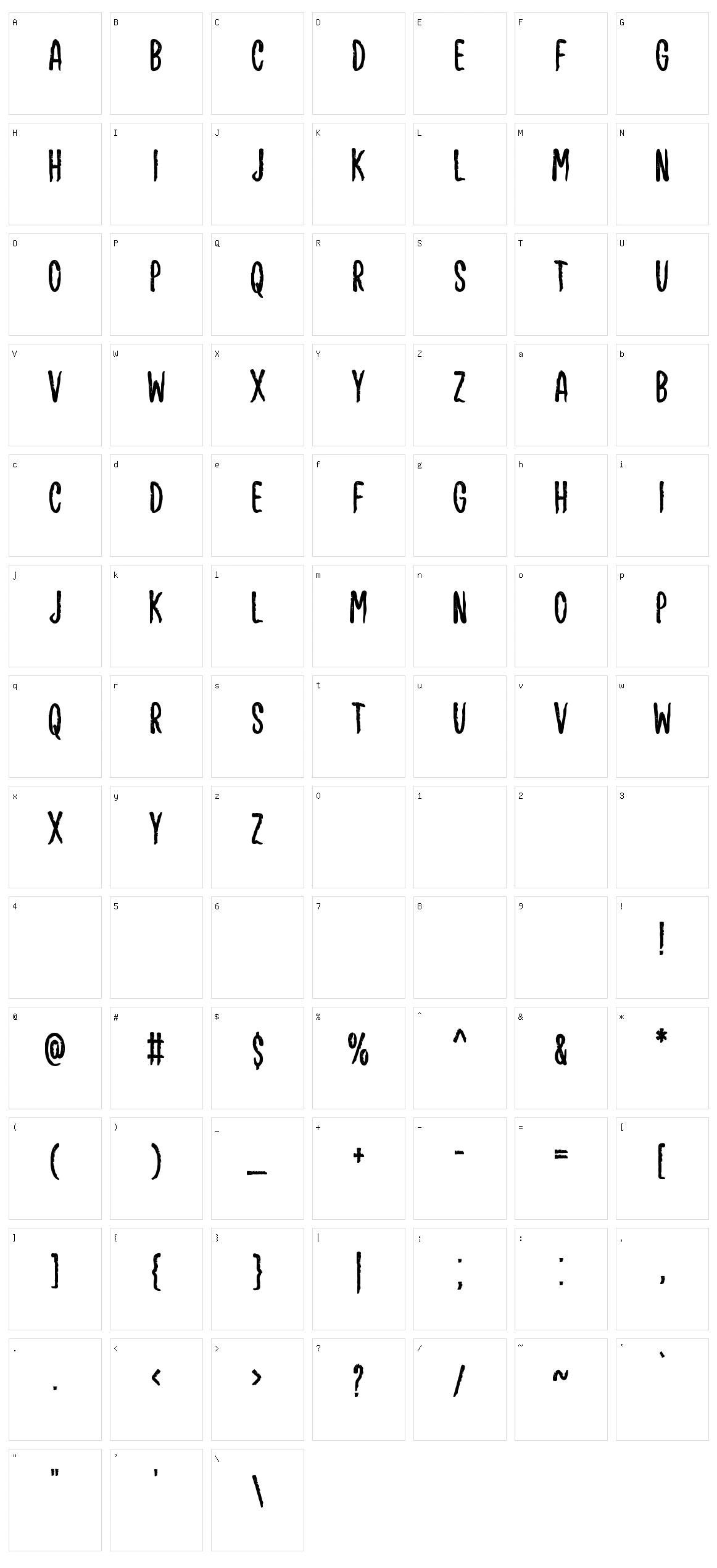 Willow Pumpkin Character Set