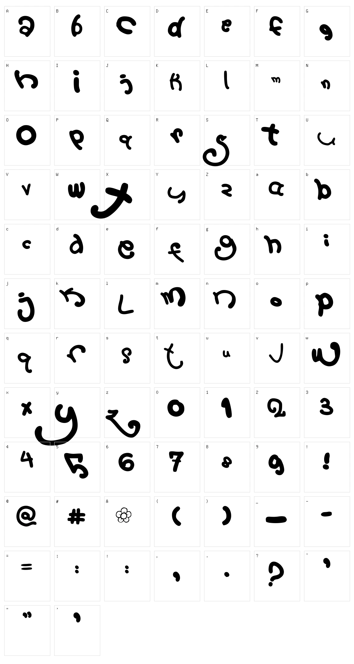 2 September Character Set