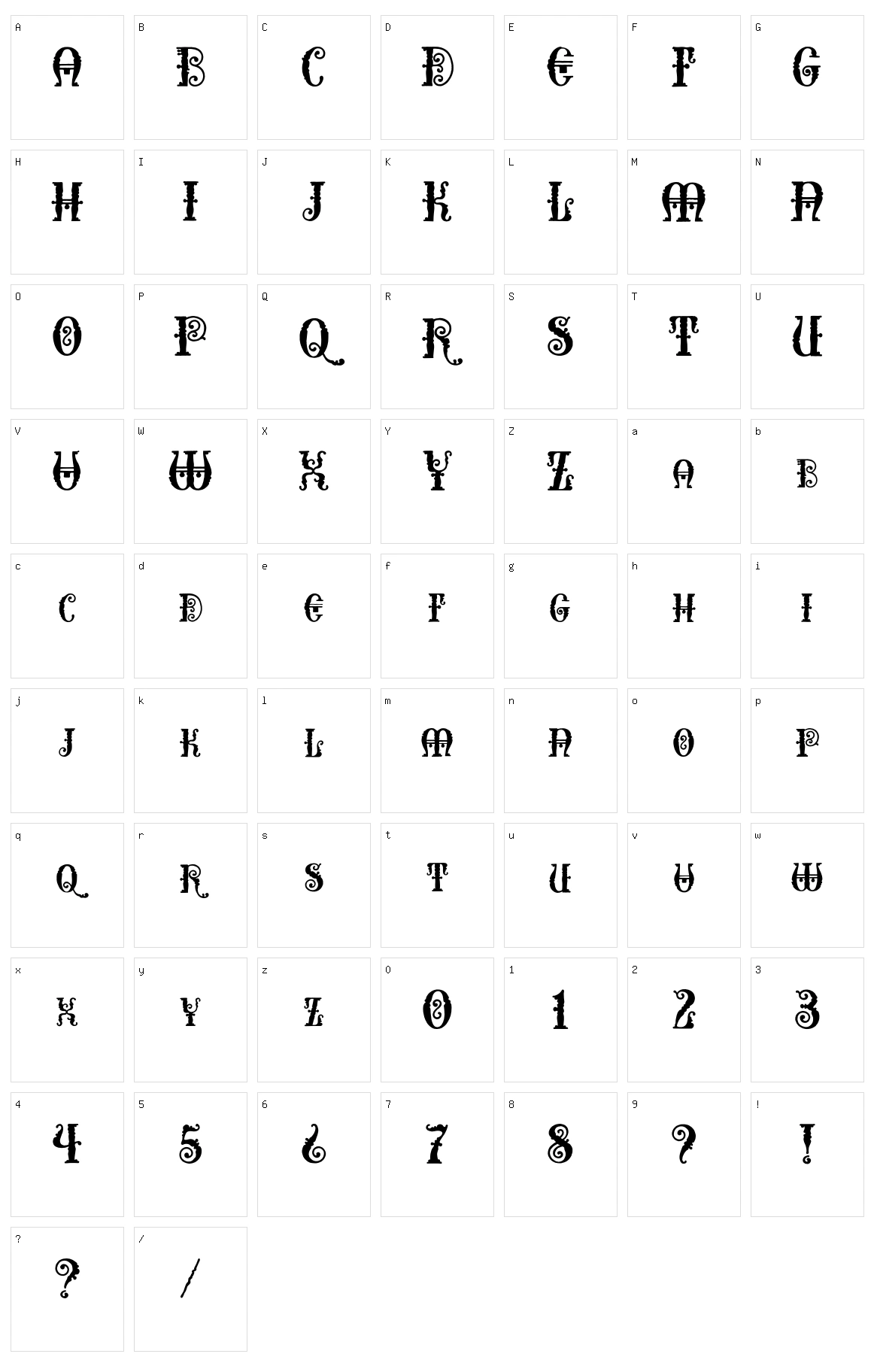 Erotokritos Character Set