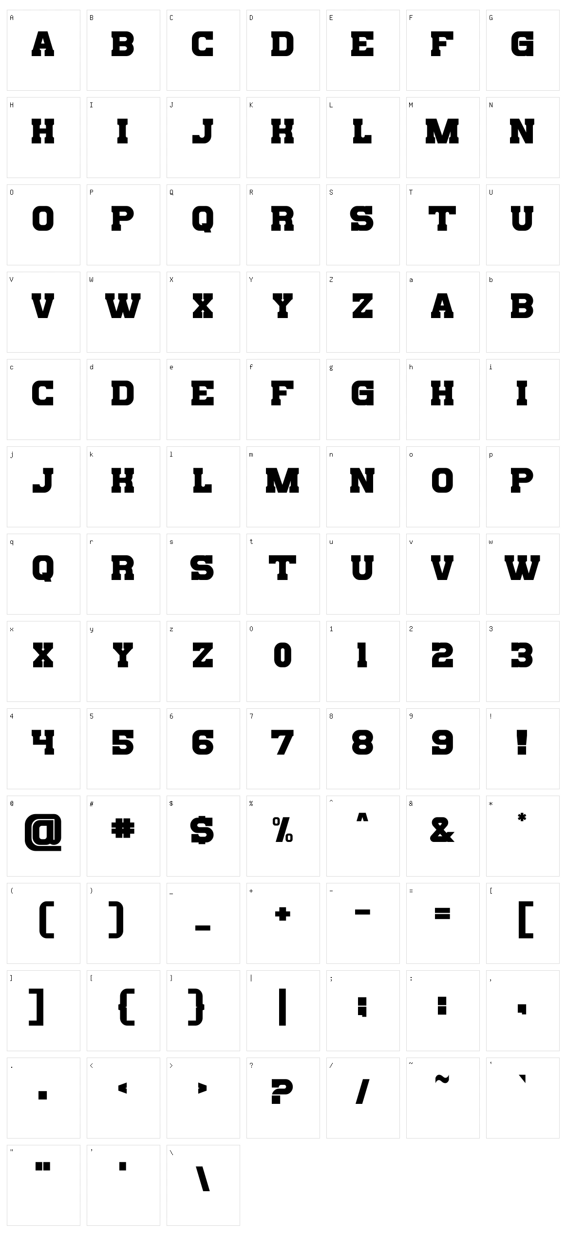 Bills Mafia Character Set