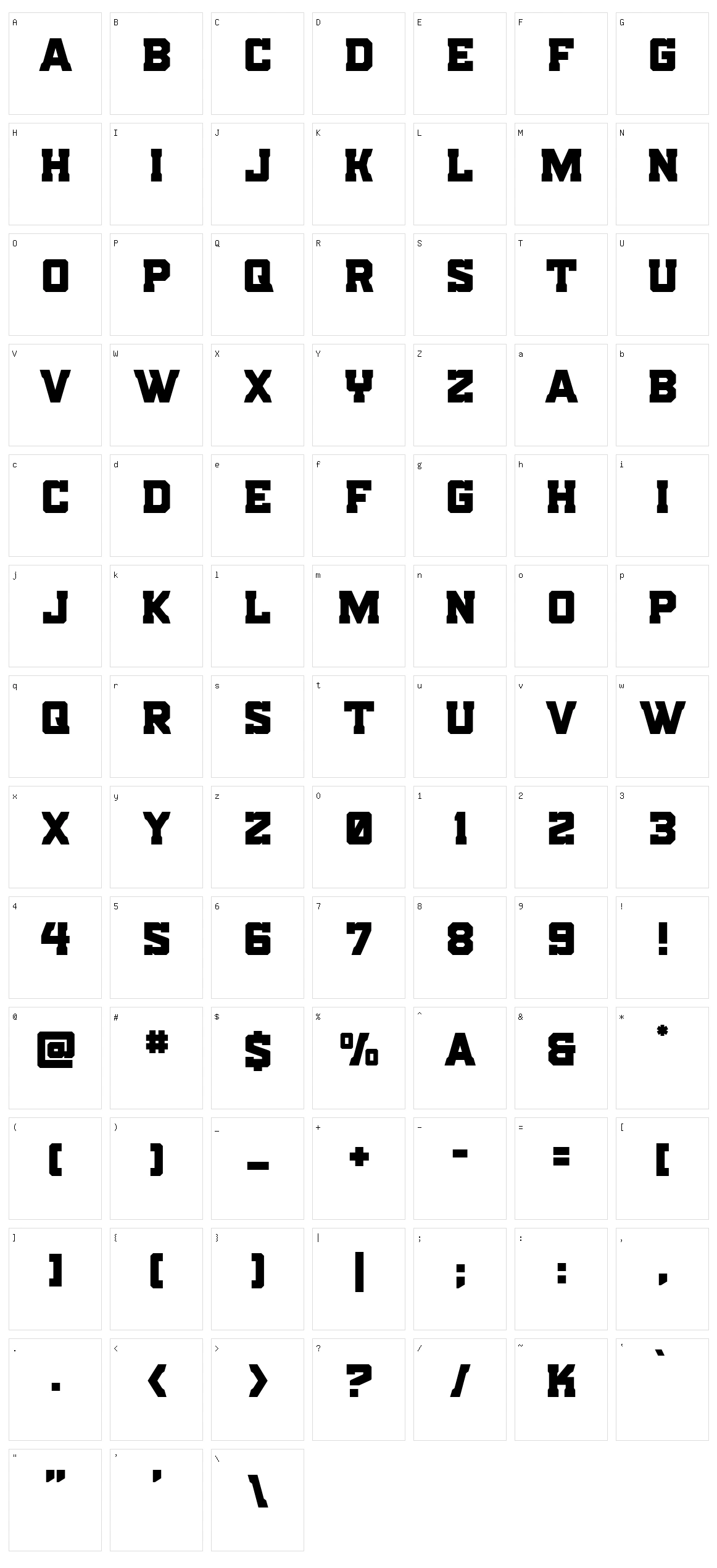 Indian Steeds Character Set