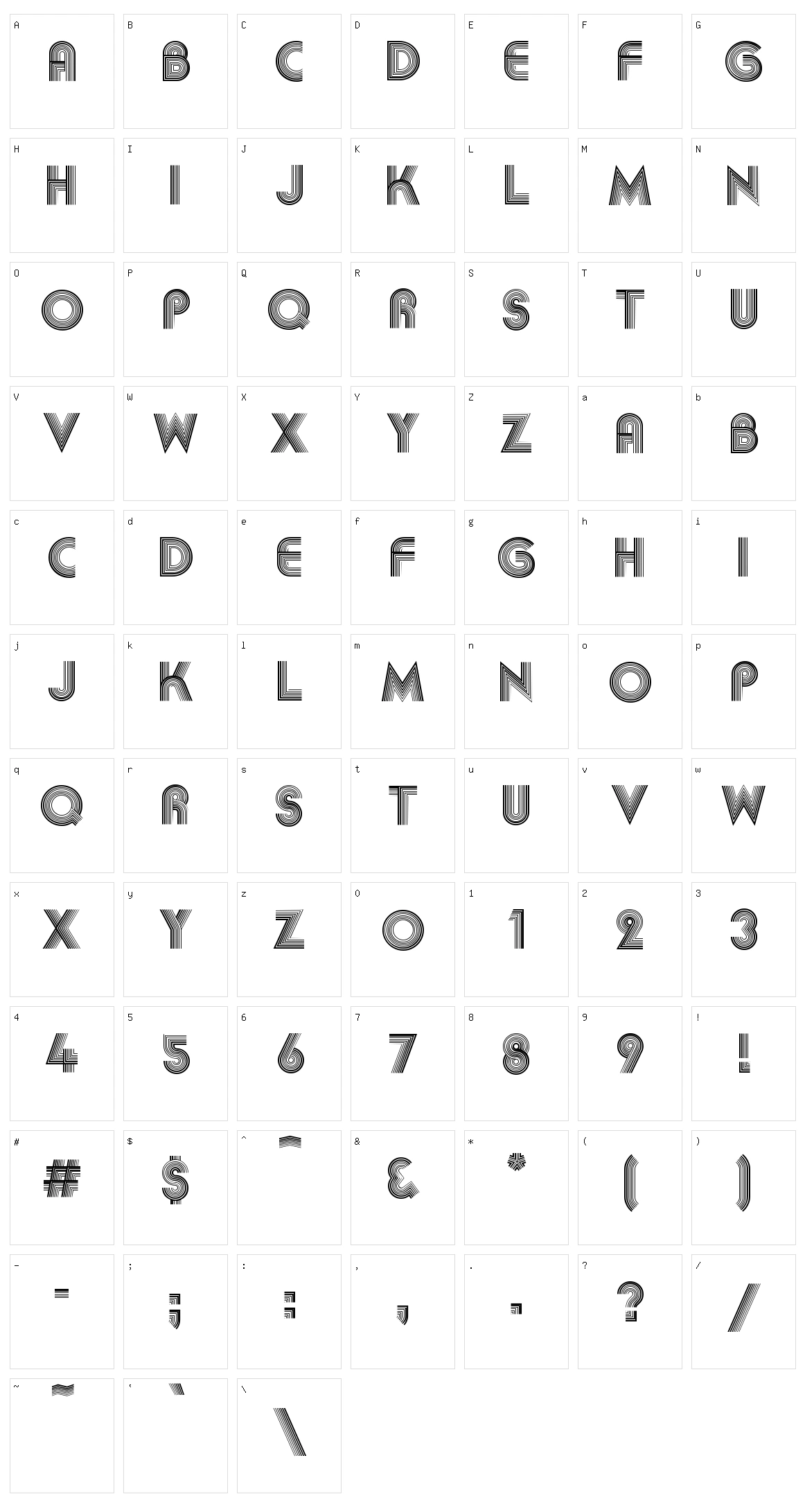 Akka Character Set