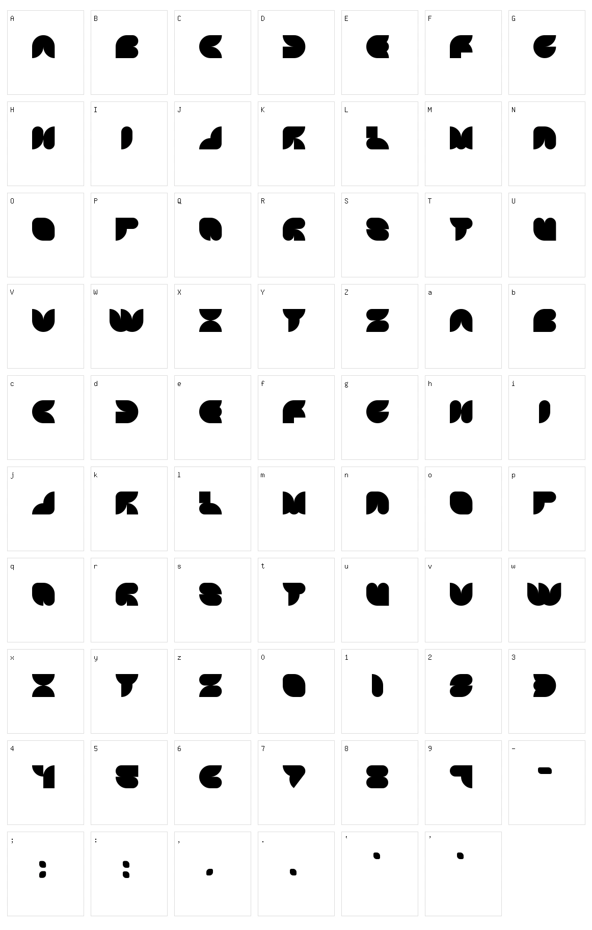 Attic Character Set