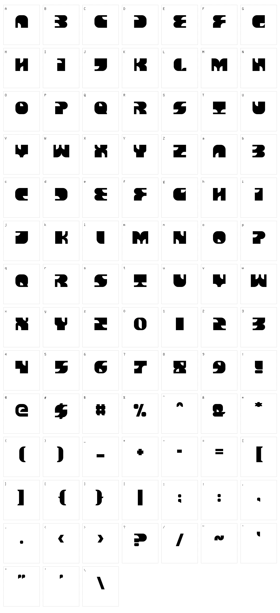 Charles Character Set