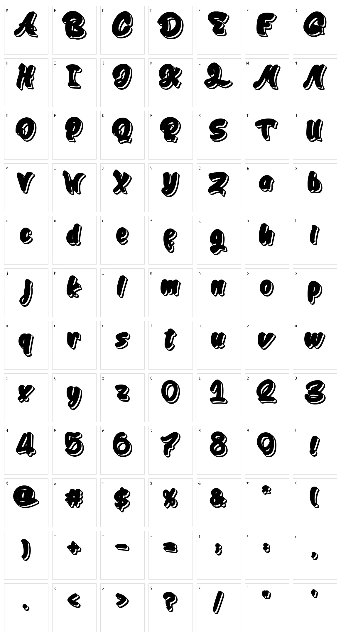 Cleanliness Power Character Set