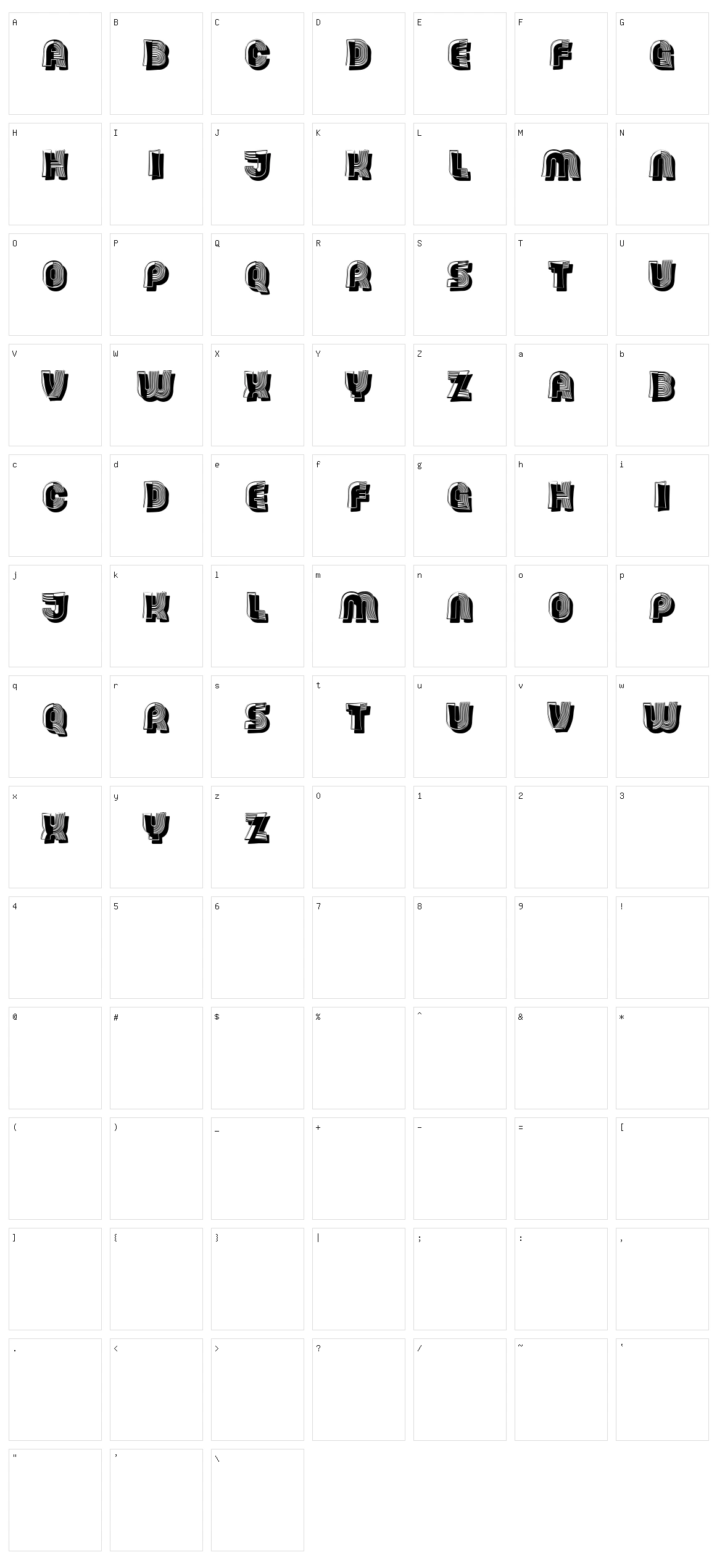 Company Character Set