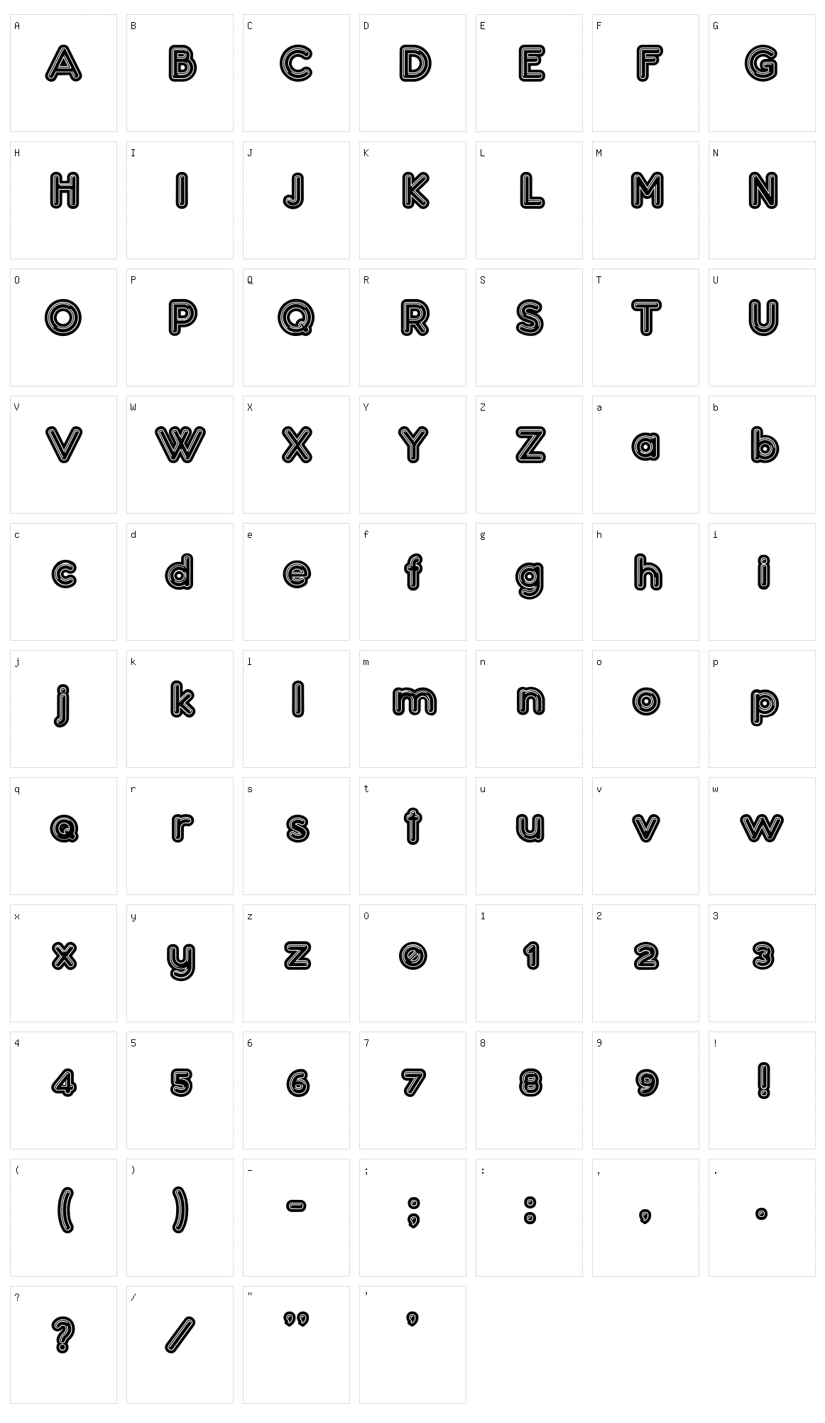 Confarreatio Character Set