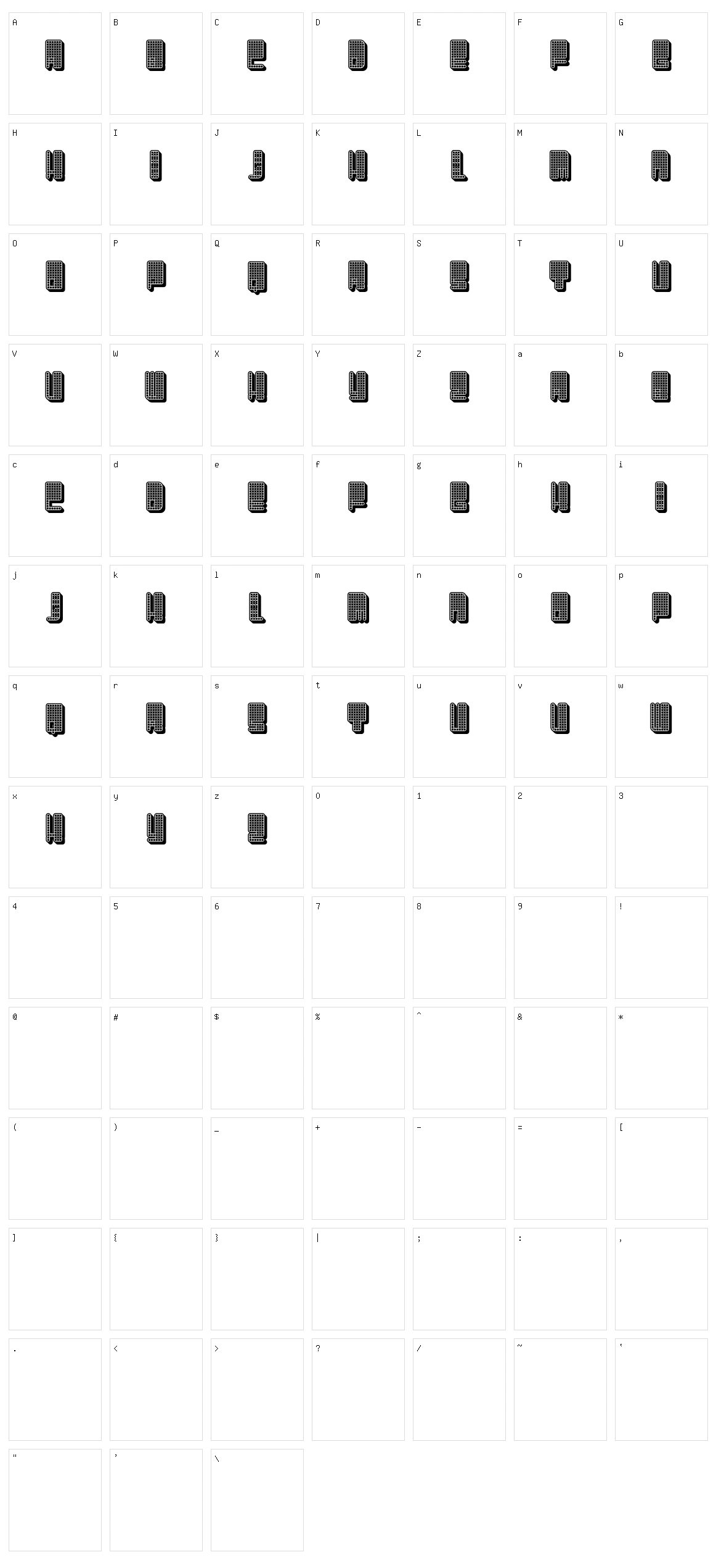 Diversity Character Set