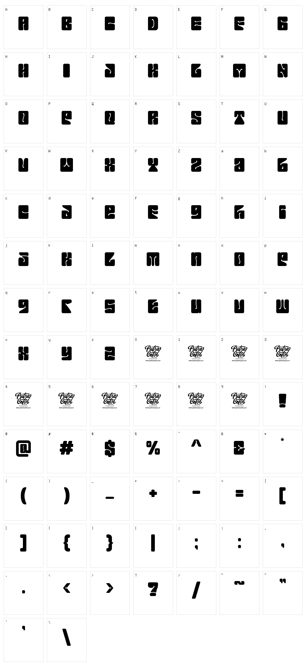 Euphoria Party Character Set