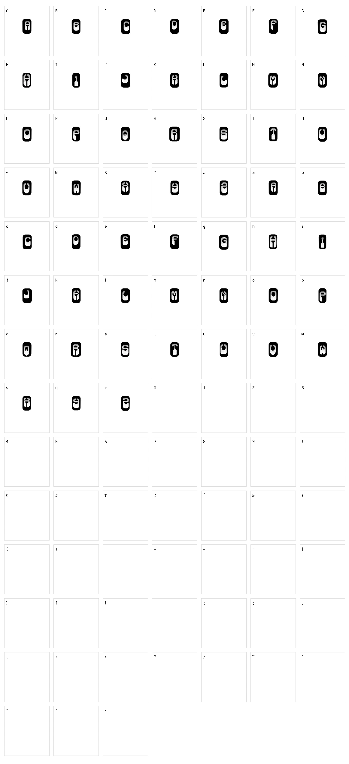 Insert Character Set