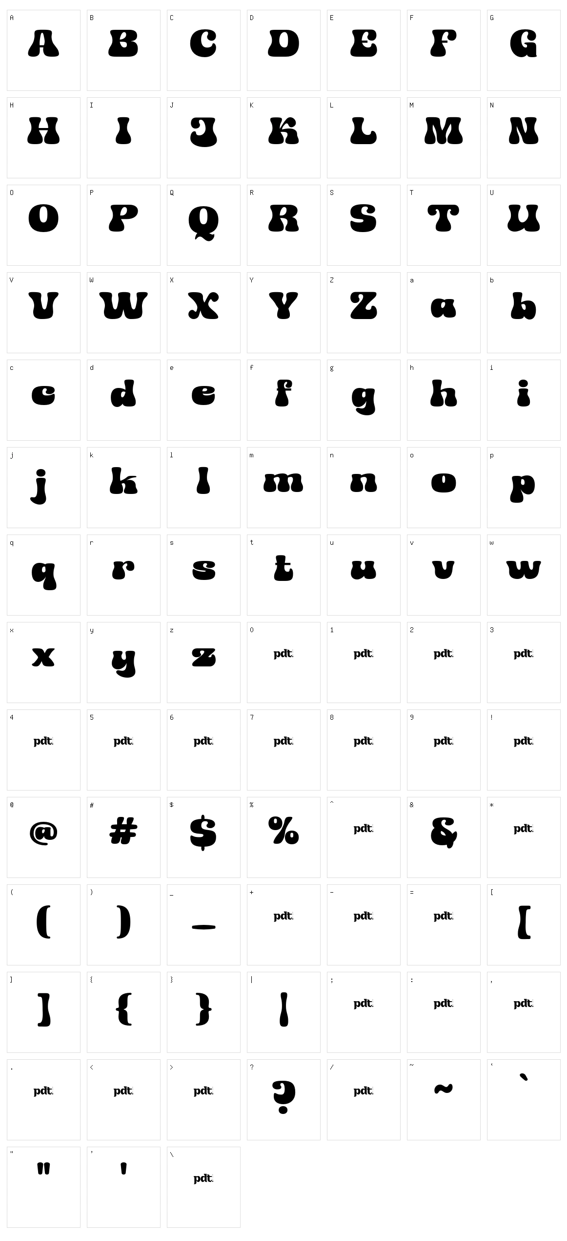 Jemrok Character Set