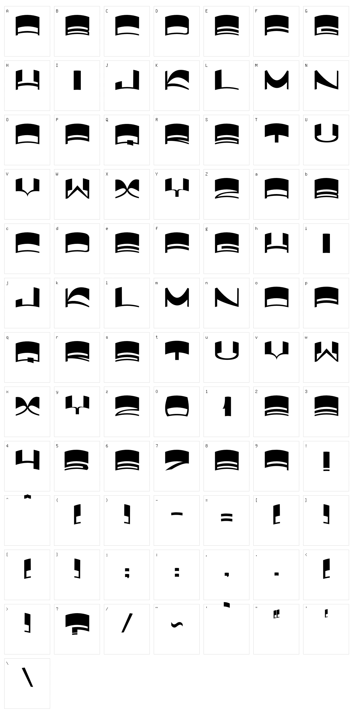 JMH Elixir Character Set