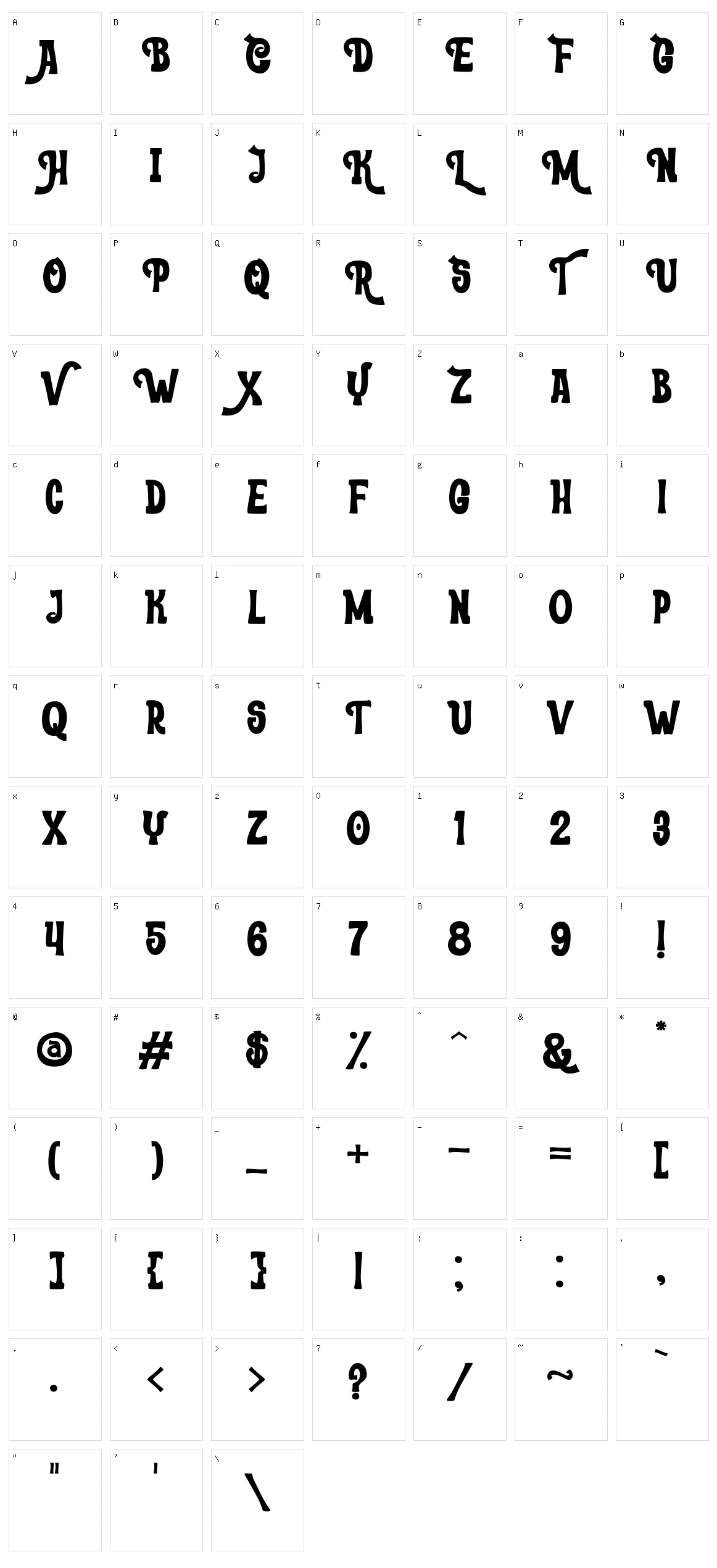 Morning Beach Character Set