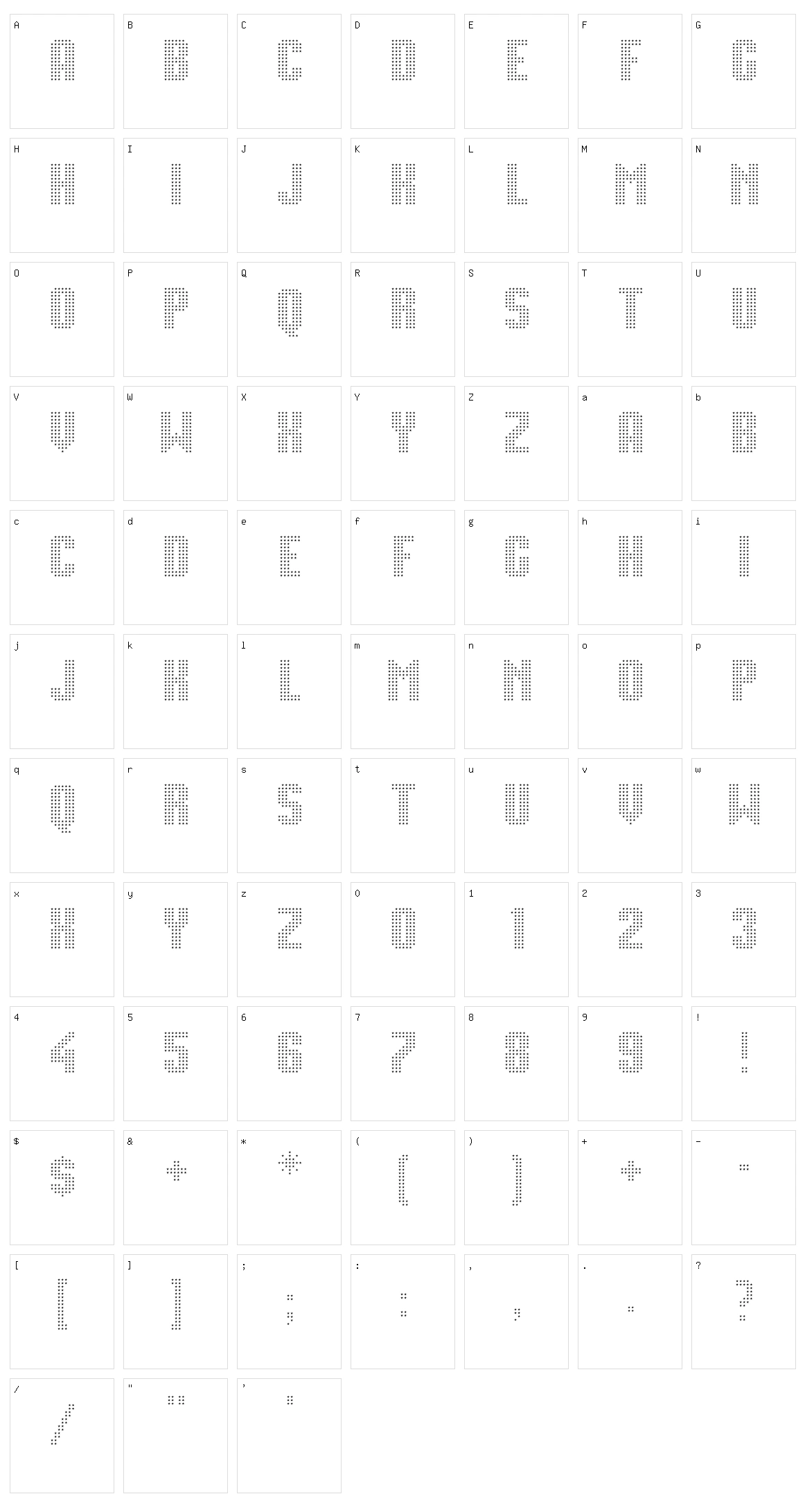 Movie Star Character Set