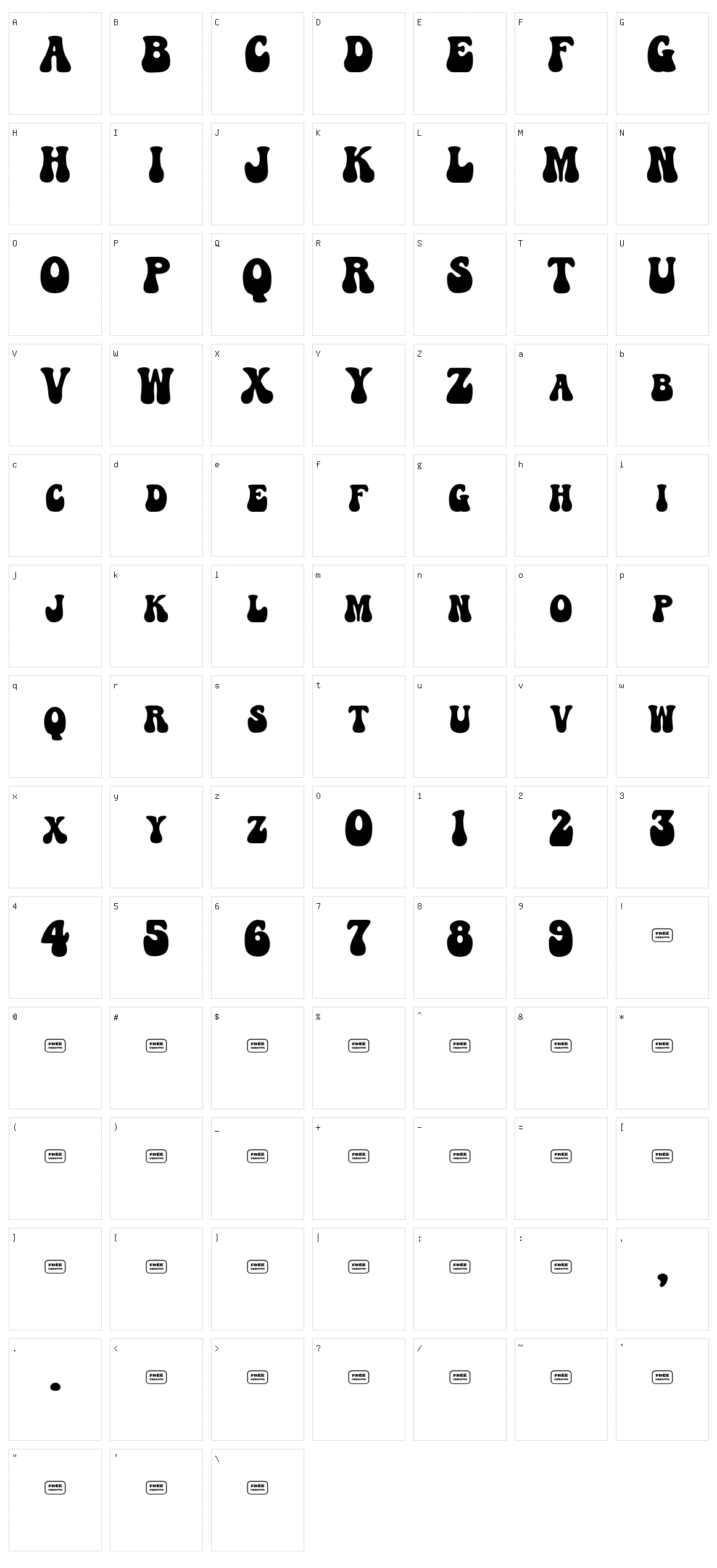 Nowllhouse Character Set