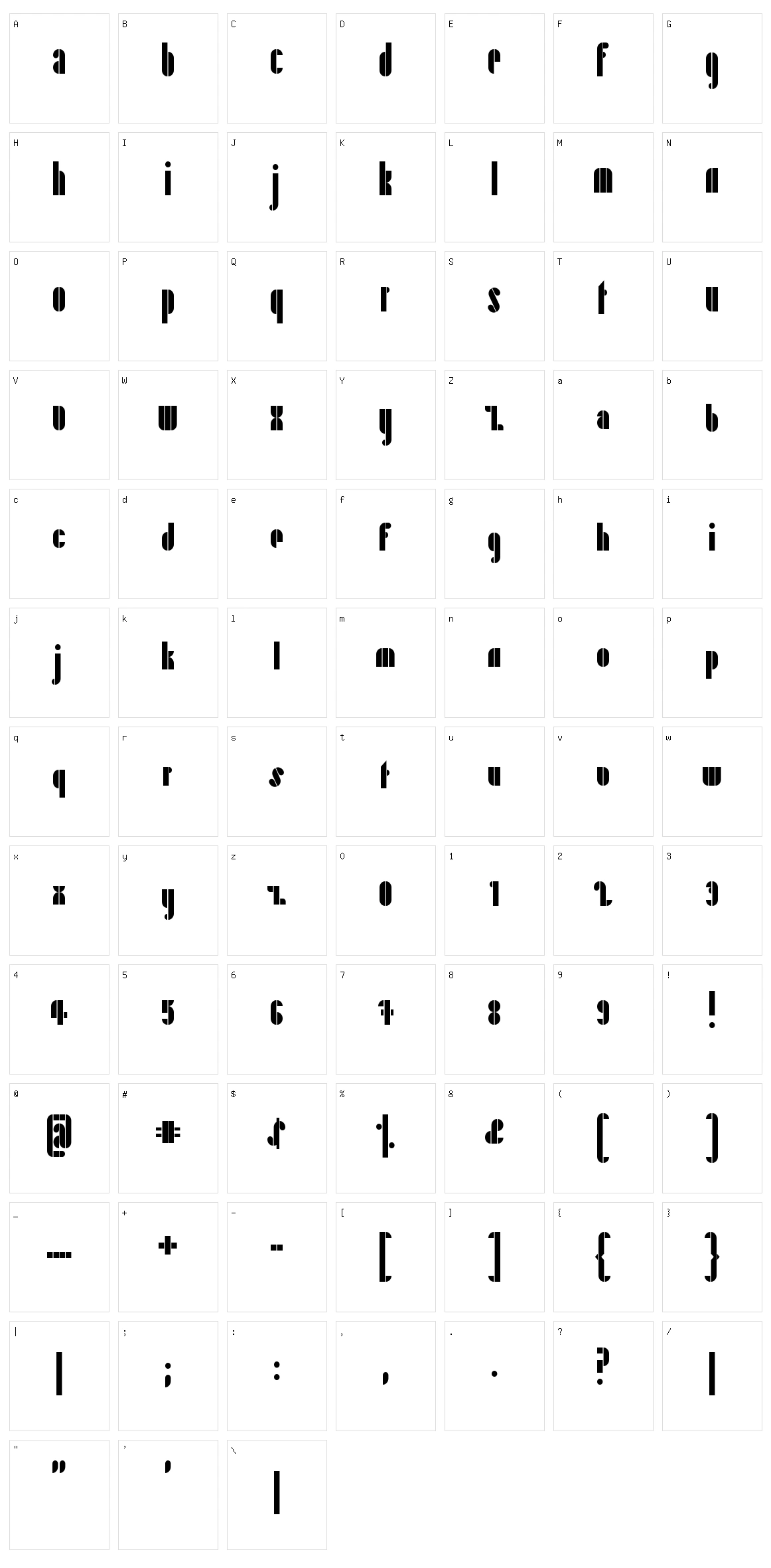 Playing in the Mood Character Set