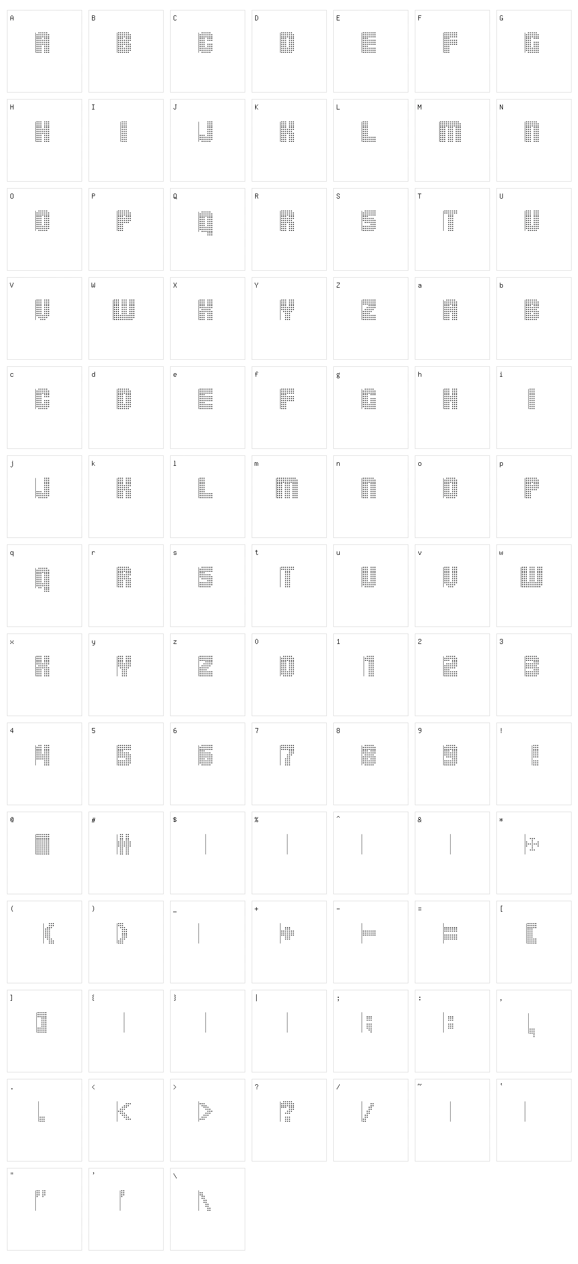 Pointer Sisters Character Set