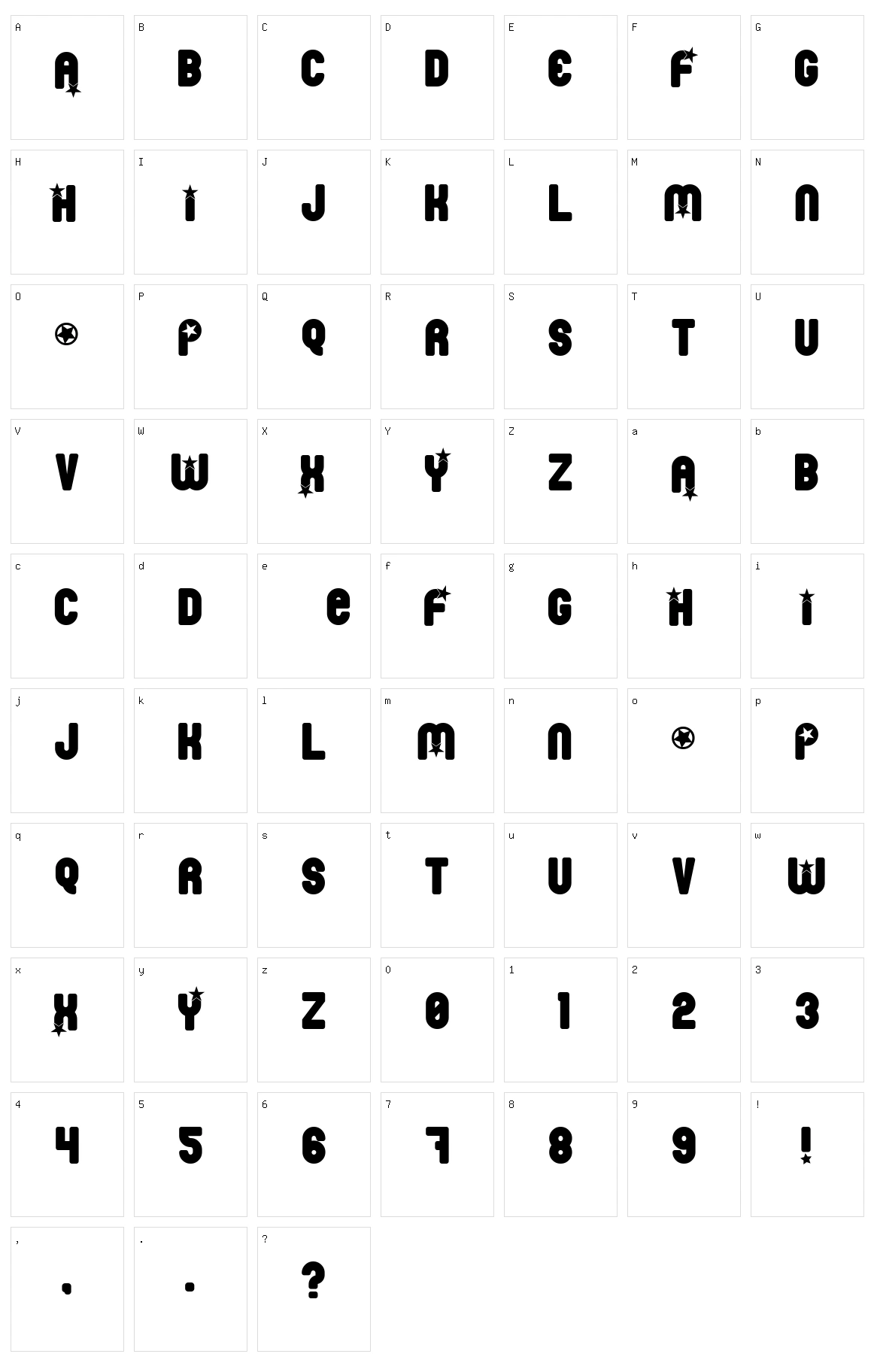 Pornstar Character Set