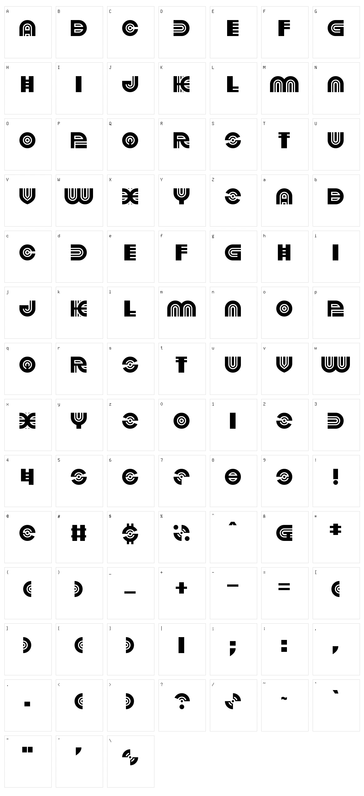 Pounds of Violence Character Set