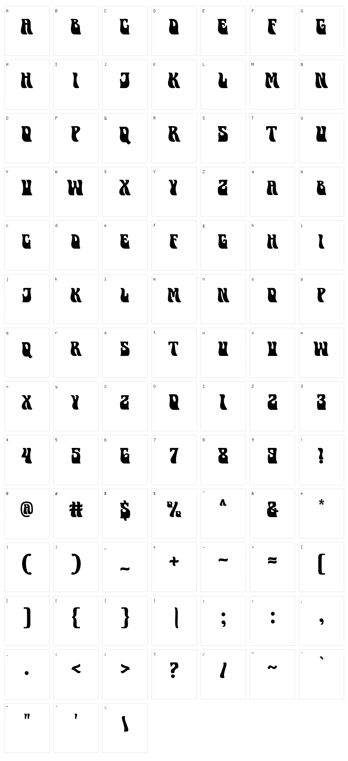 Super Power Character Set