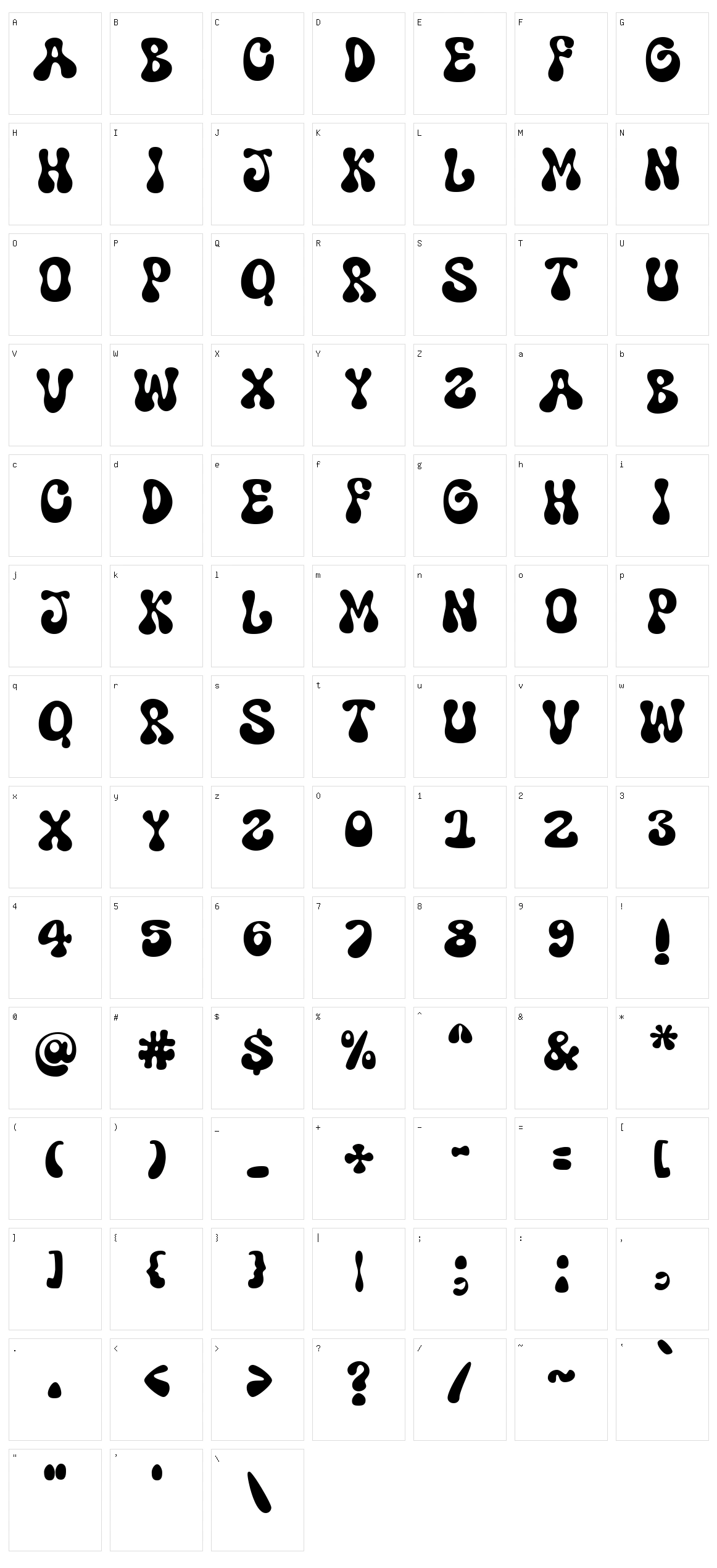 Super Woobly Character Set